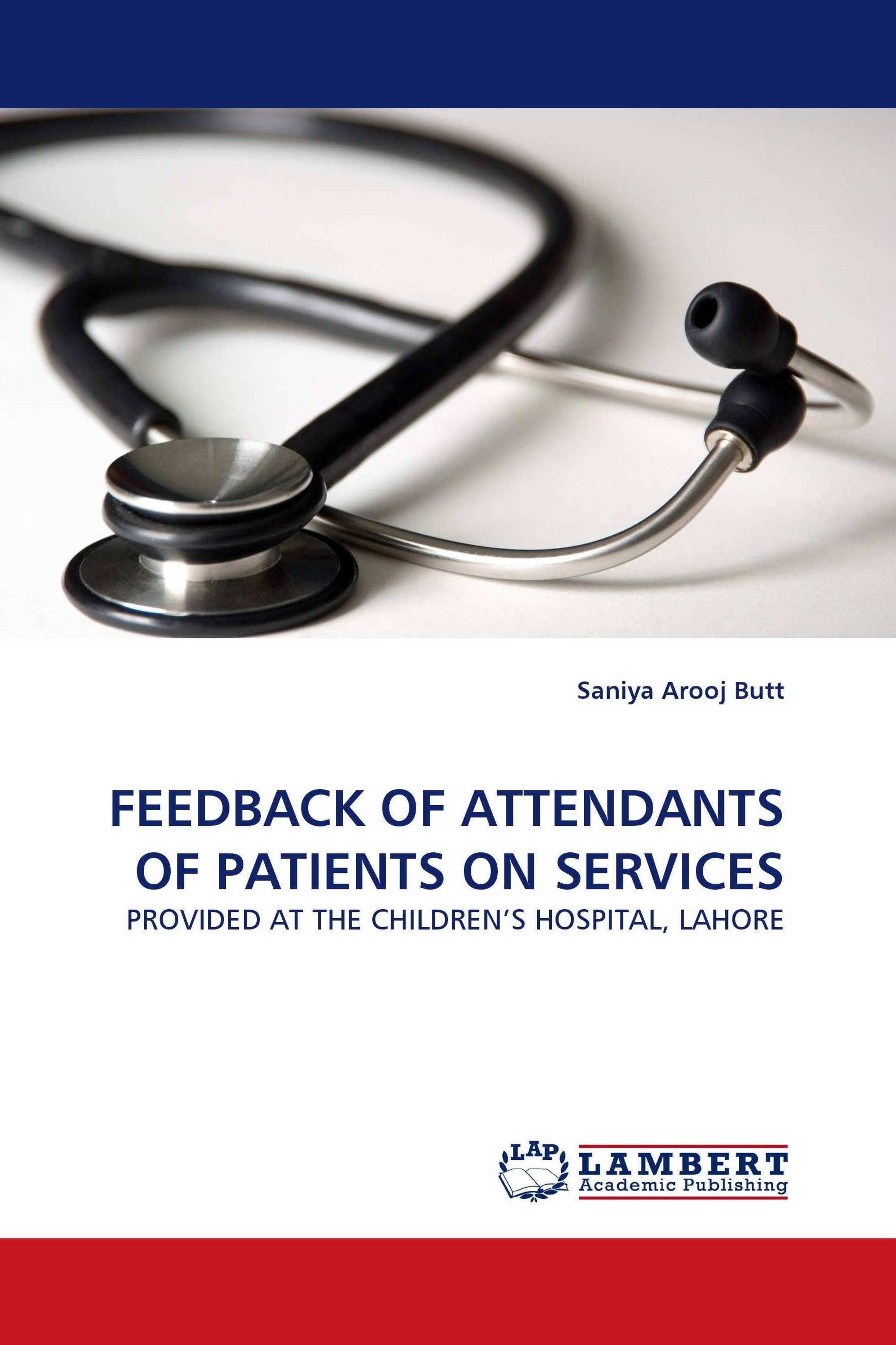 FEEDBACK OF ATTENDANTS OF PATIENTS ON SERVICES