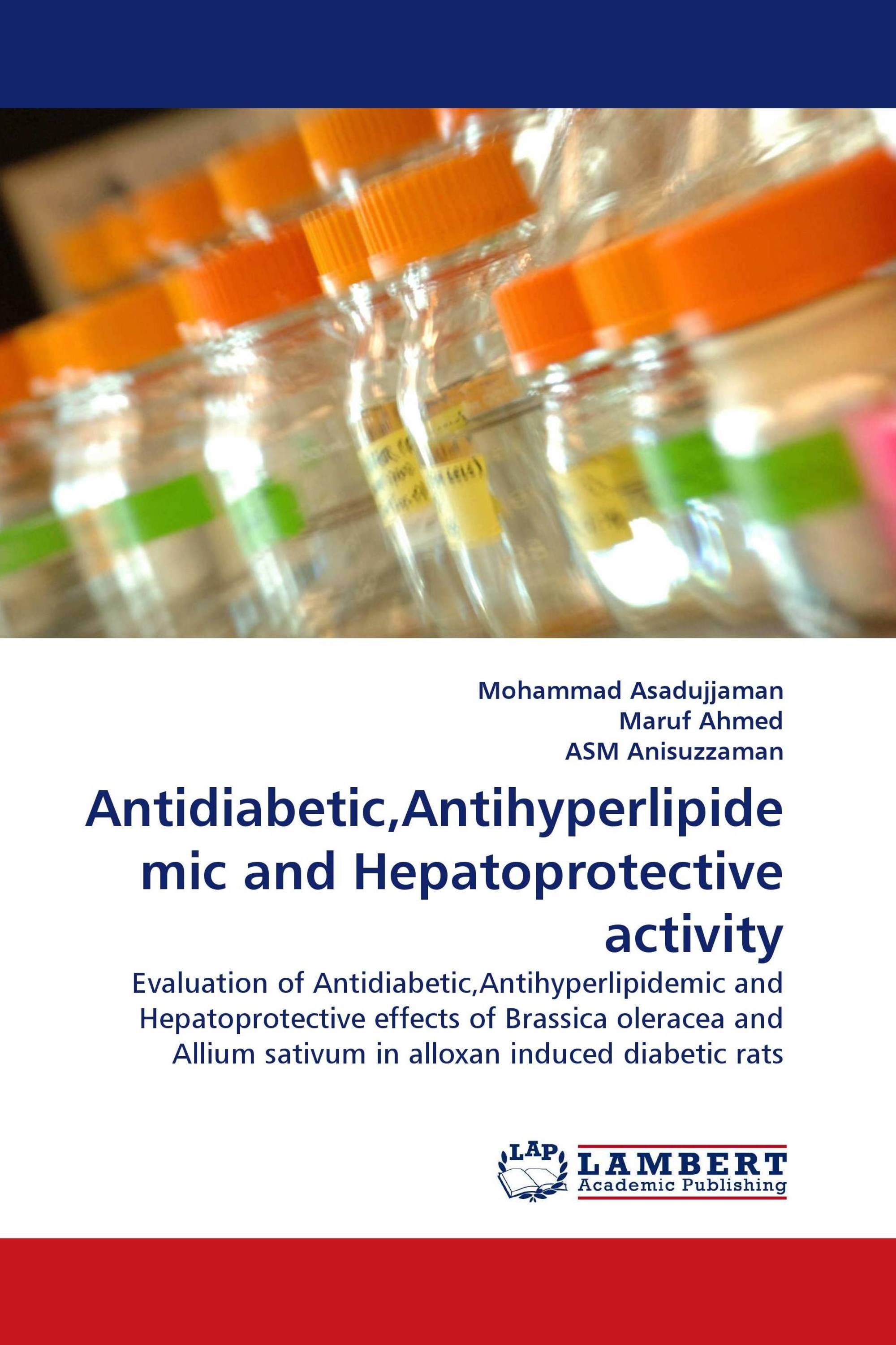 Antidiabetic,Antihyperlipidemic and Hepatoprotective activity