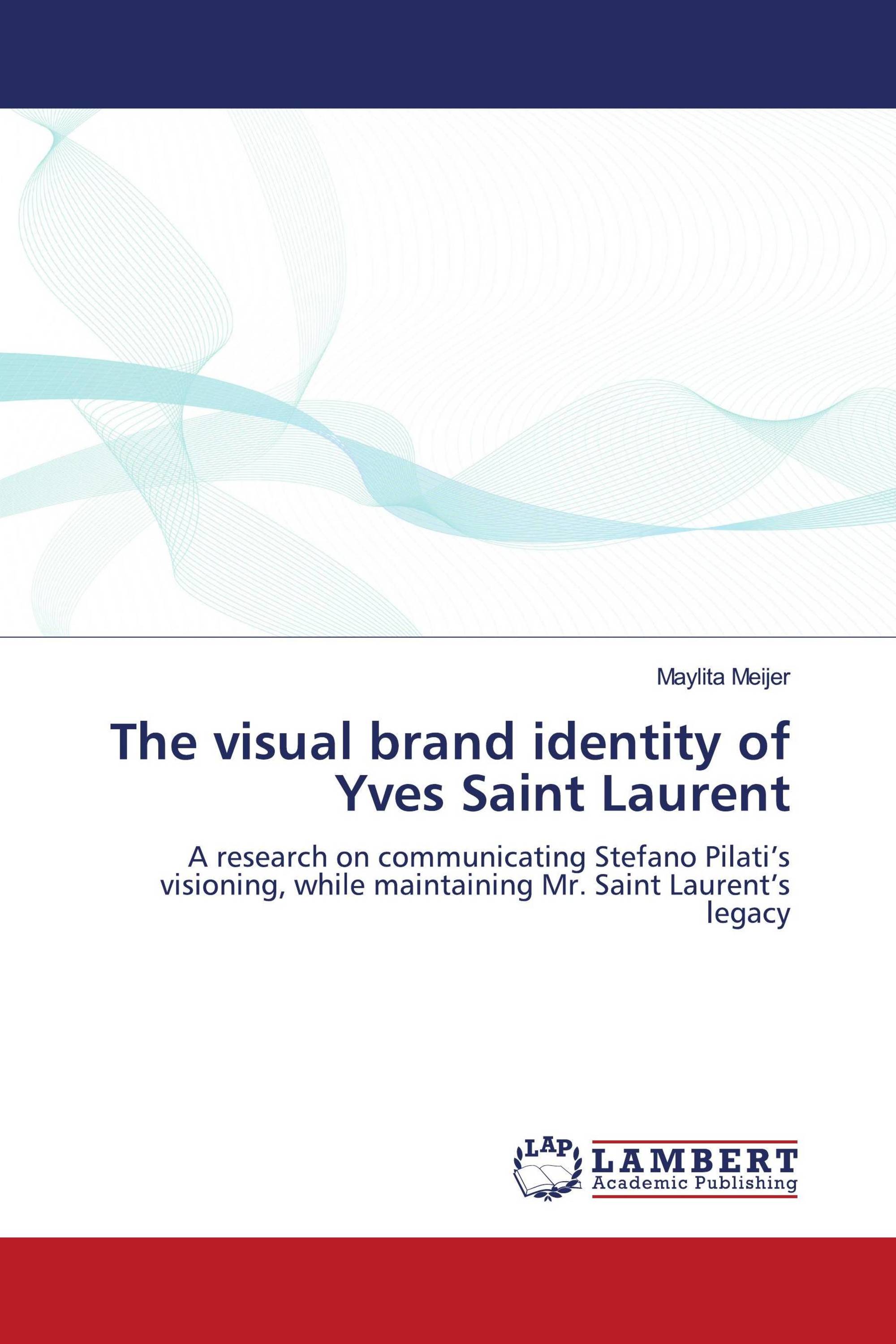 The visual brand identity of Yves Saint Laurent