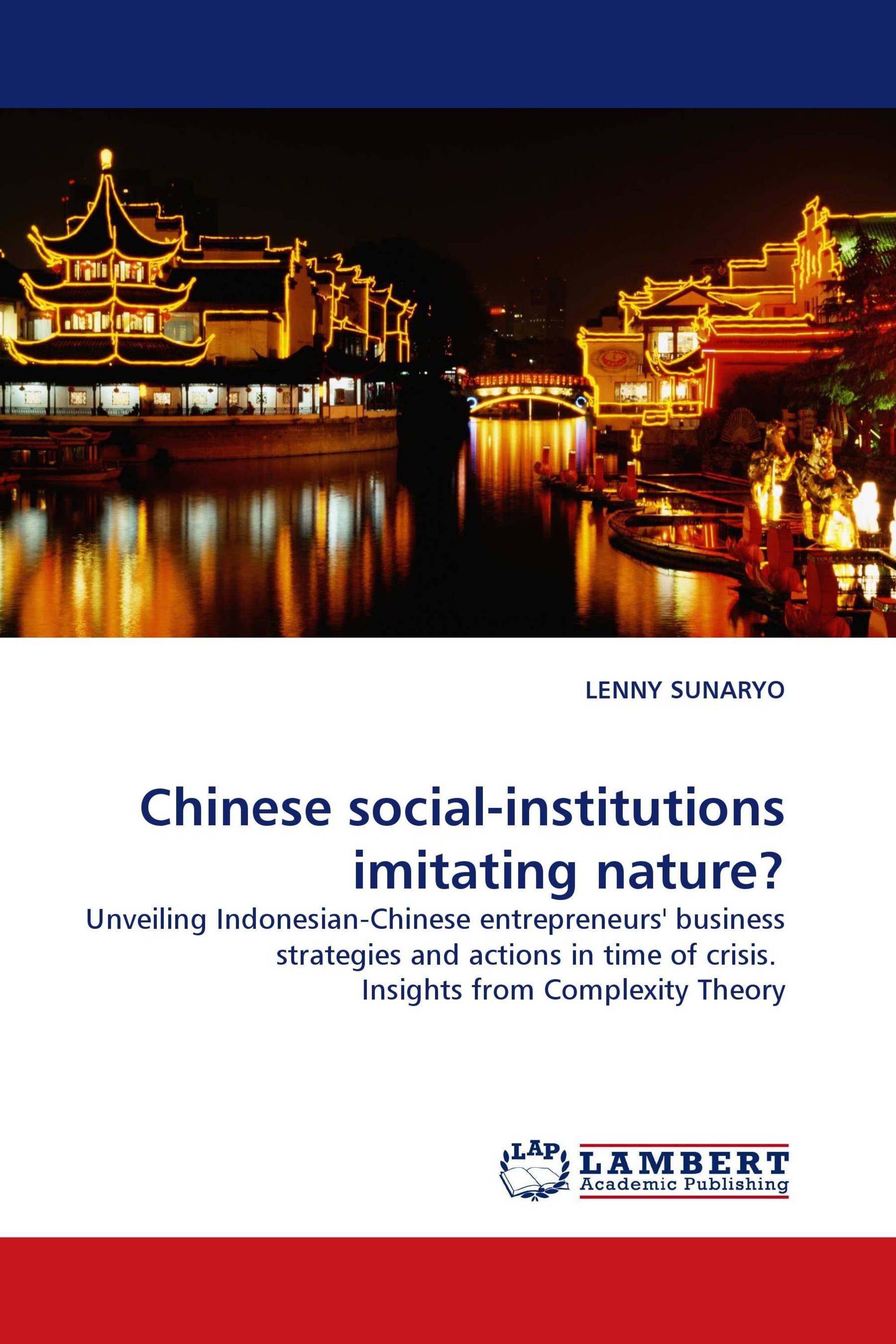 Chinese social-institutions imitating nature?