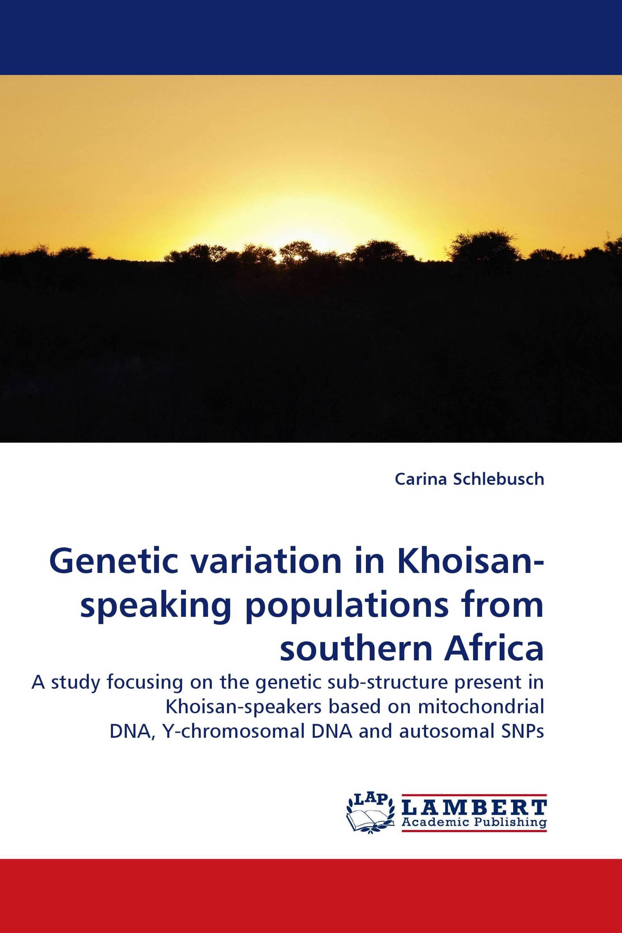 Genetic variation in Khoisan-speaking populations from southern Africa