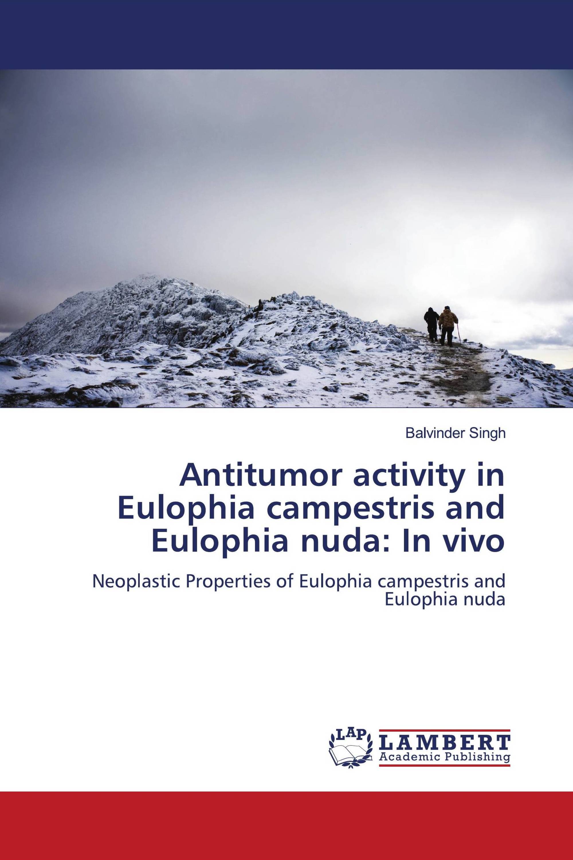 Antitumor activity in Eulophia campestris and Eulophia nuda: In vivo