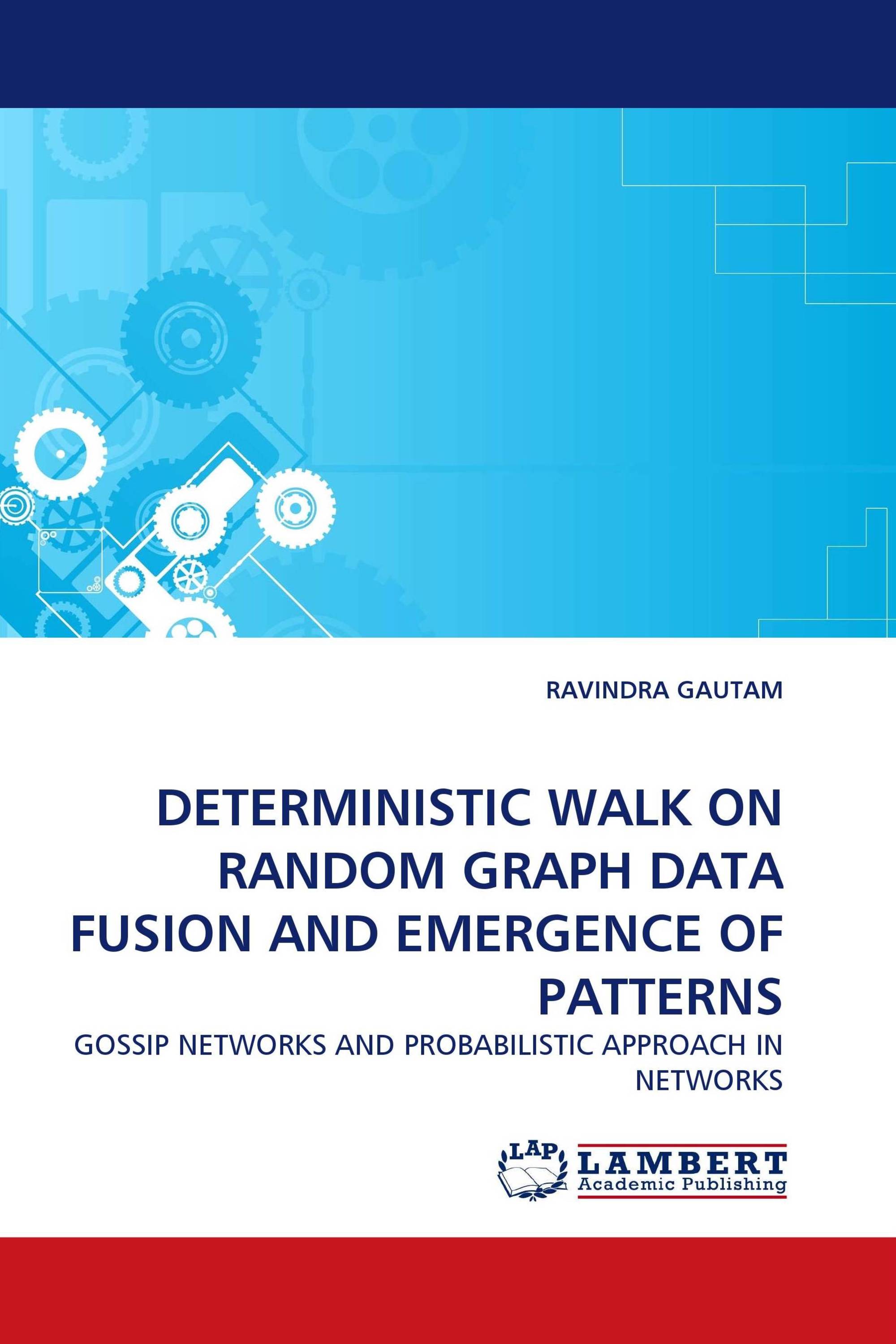 DETERMINISTIC WALK ON RANDOM GRAPH DATA FUSION AND EMERGENCE OF PATTERNS