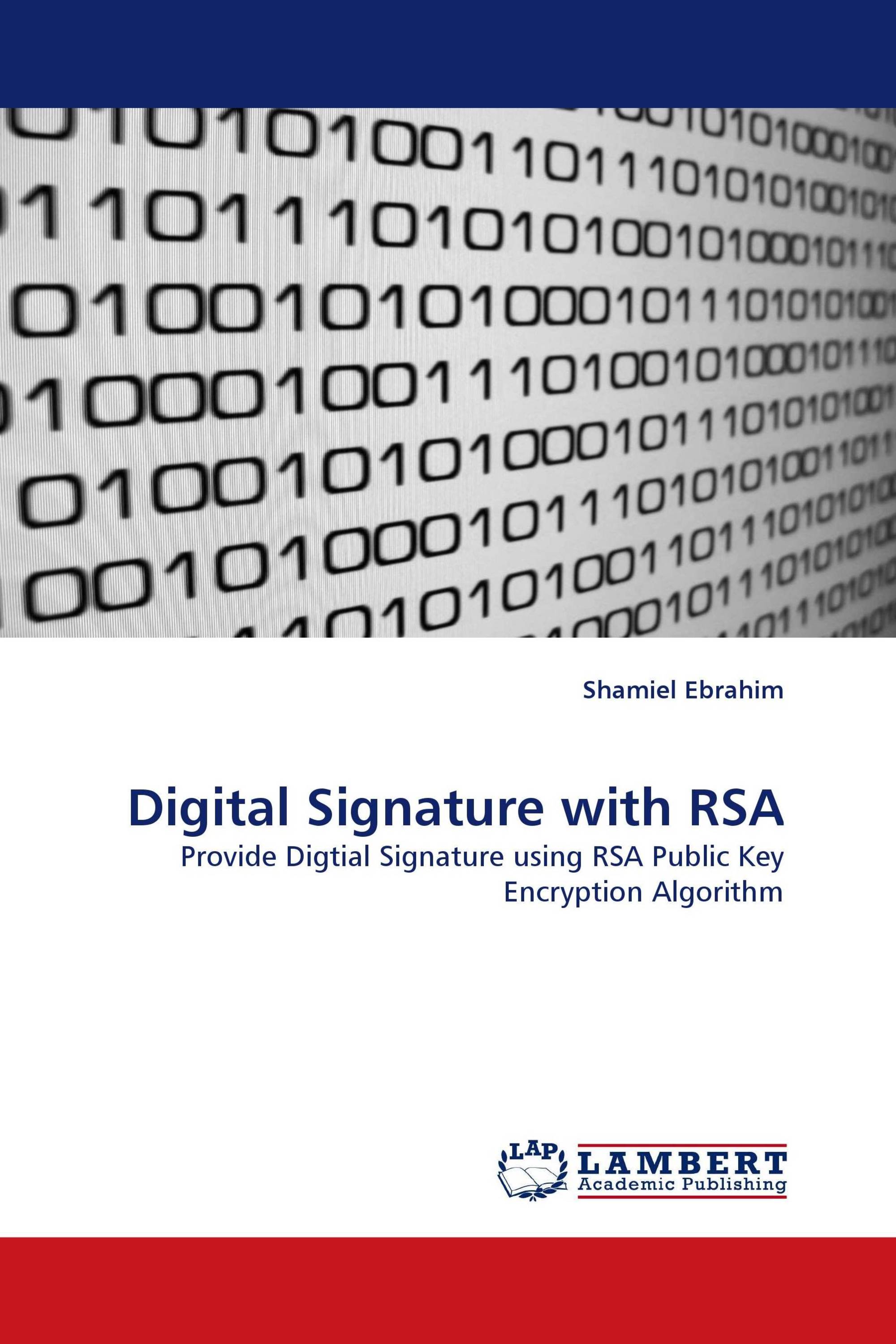 Digital Signature with RSA