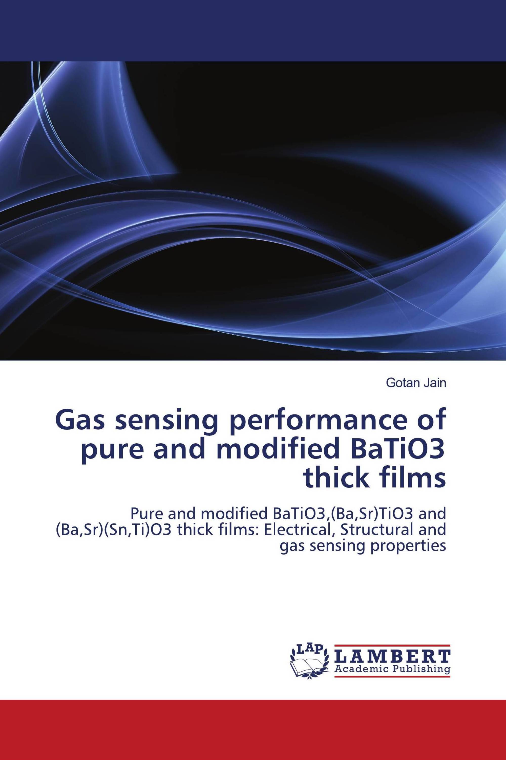 Gas sensing performance of pure and modified BaTiO3 thick films