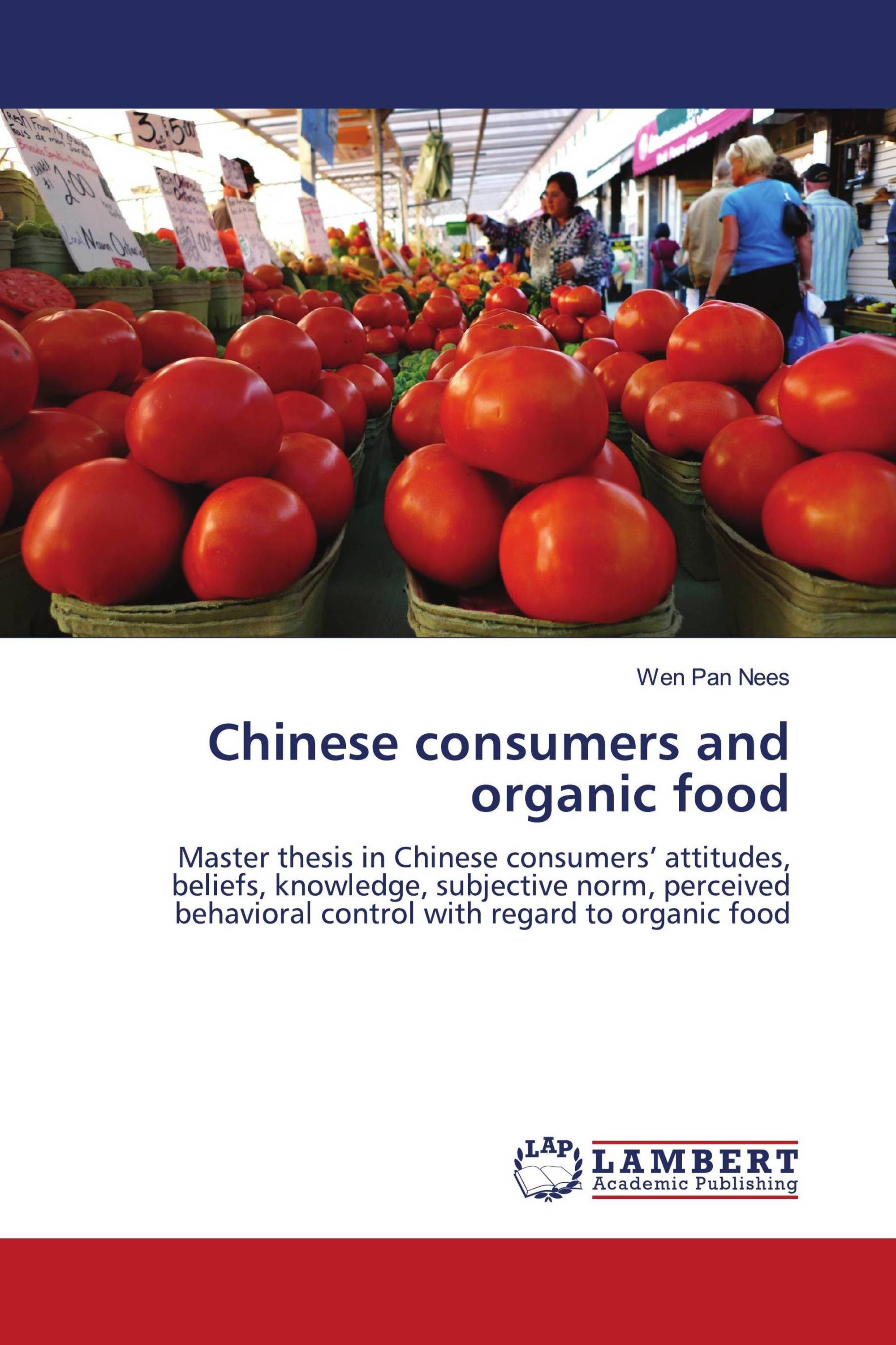 Chinese consumers and organic food