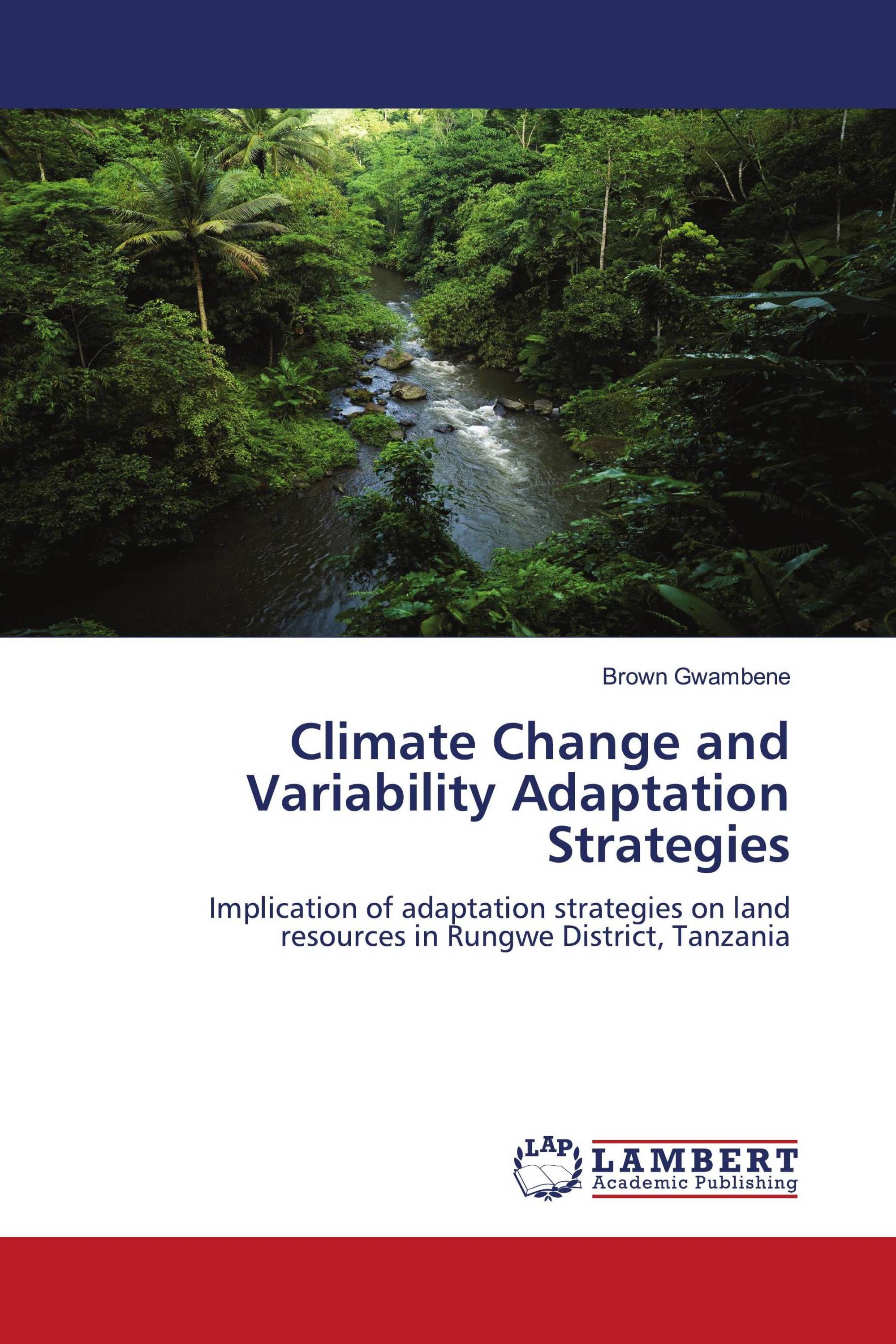 Climate Change and Variability Adaptation Strategies