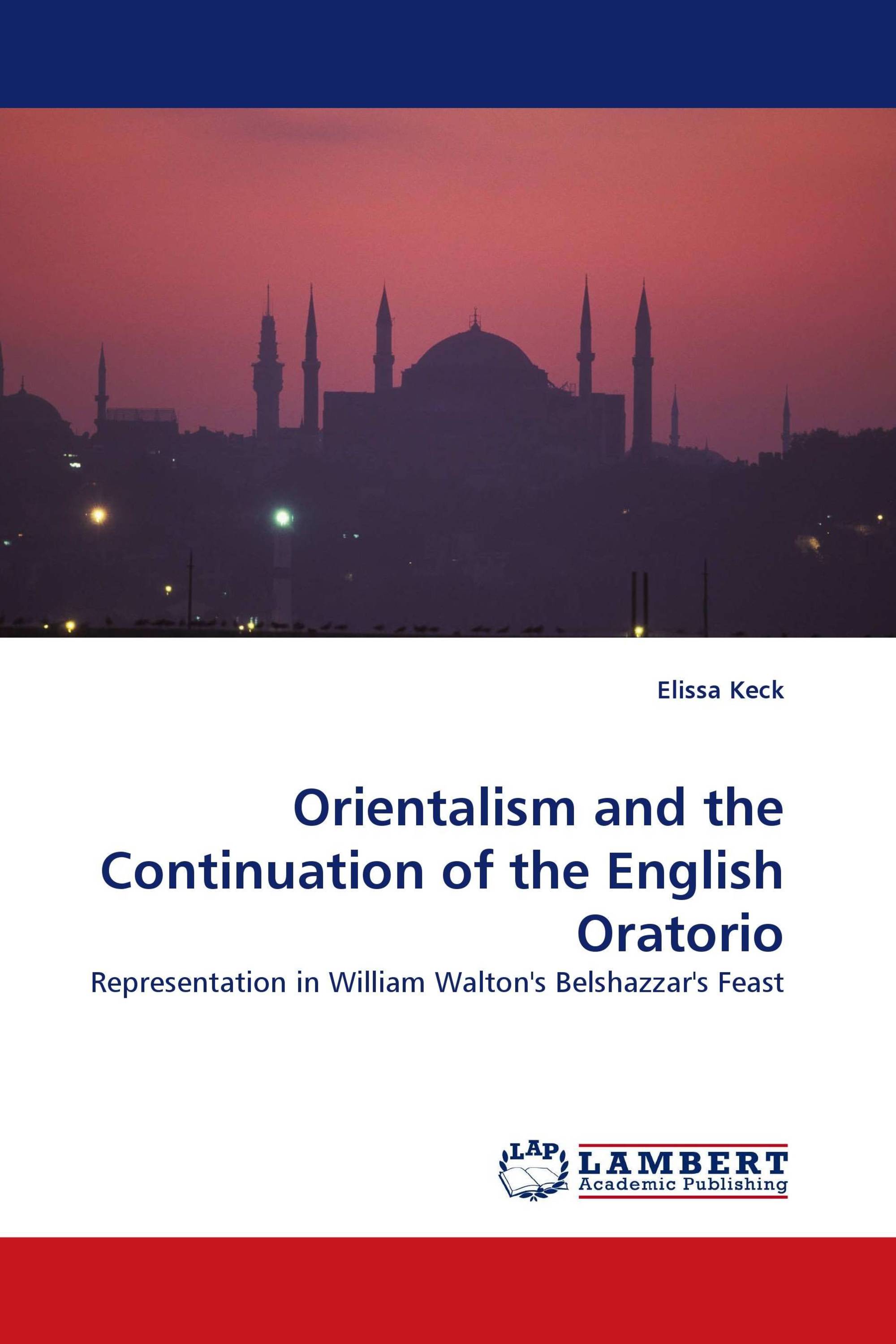 Orientalism and the Continuation of the English Oratorio