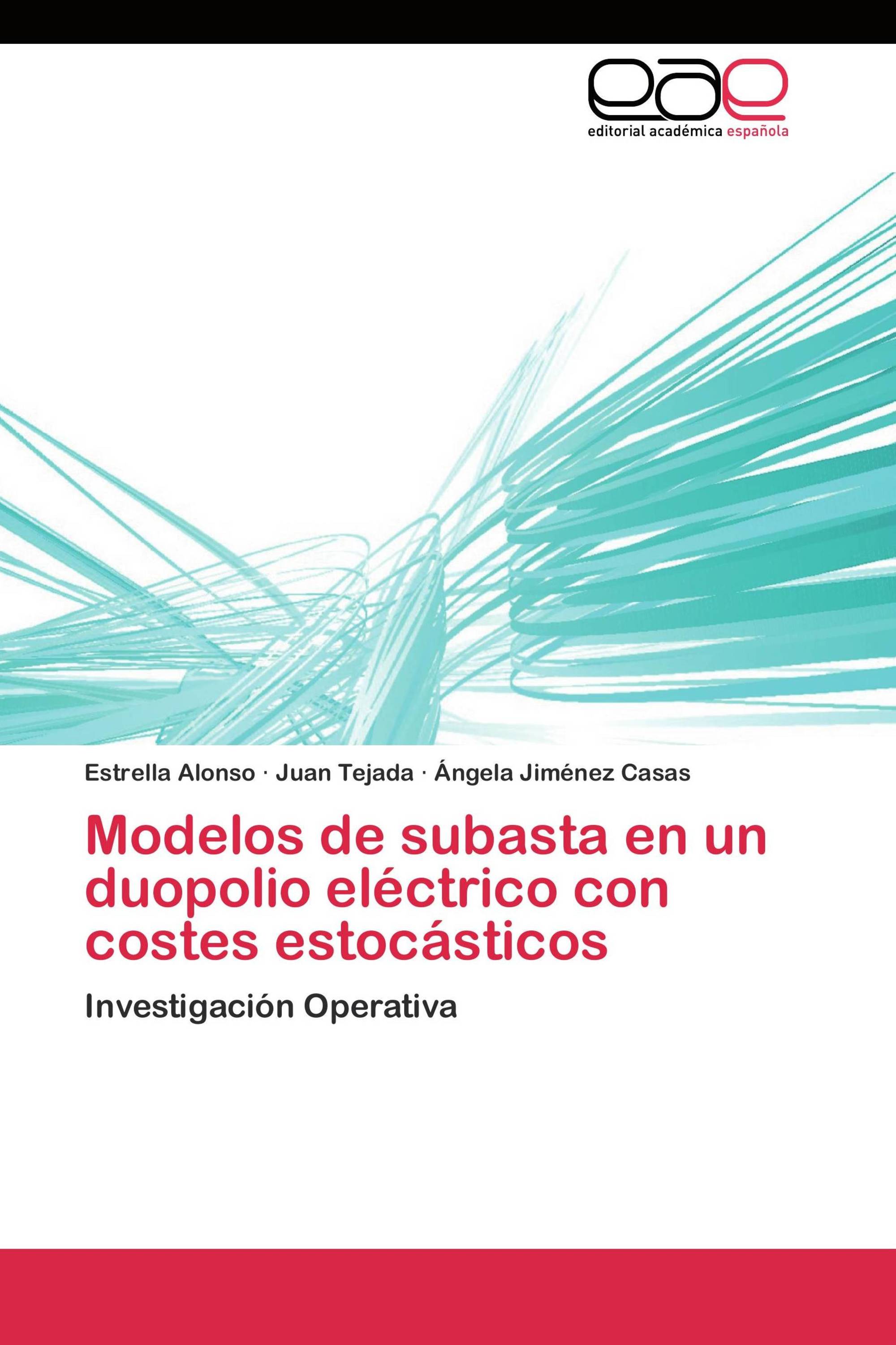 Modelos de subasta en un duopolio eléctrico con costes estocásticos