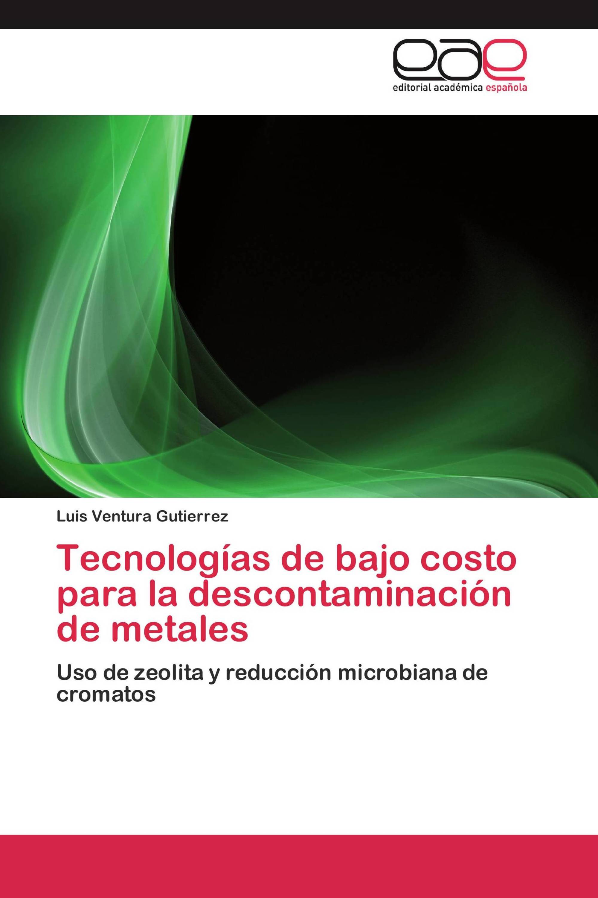 Tecnologías de bajo costo para la descontaminación de metales