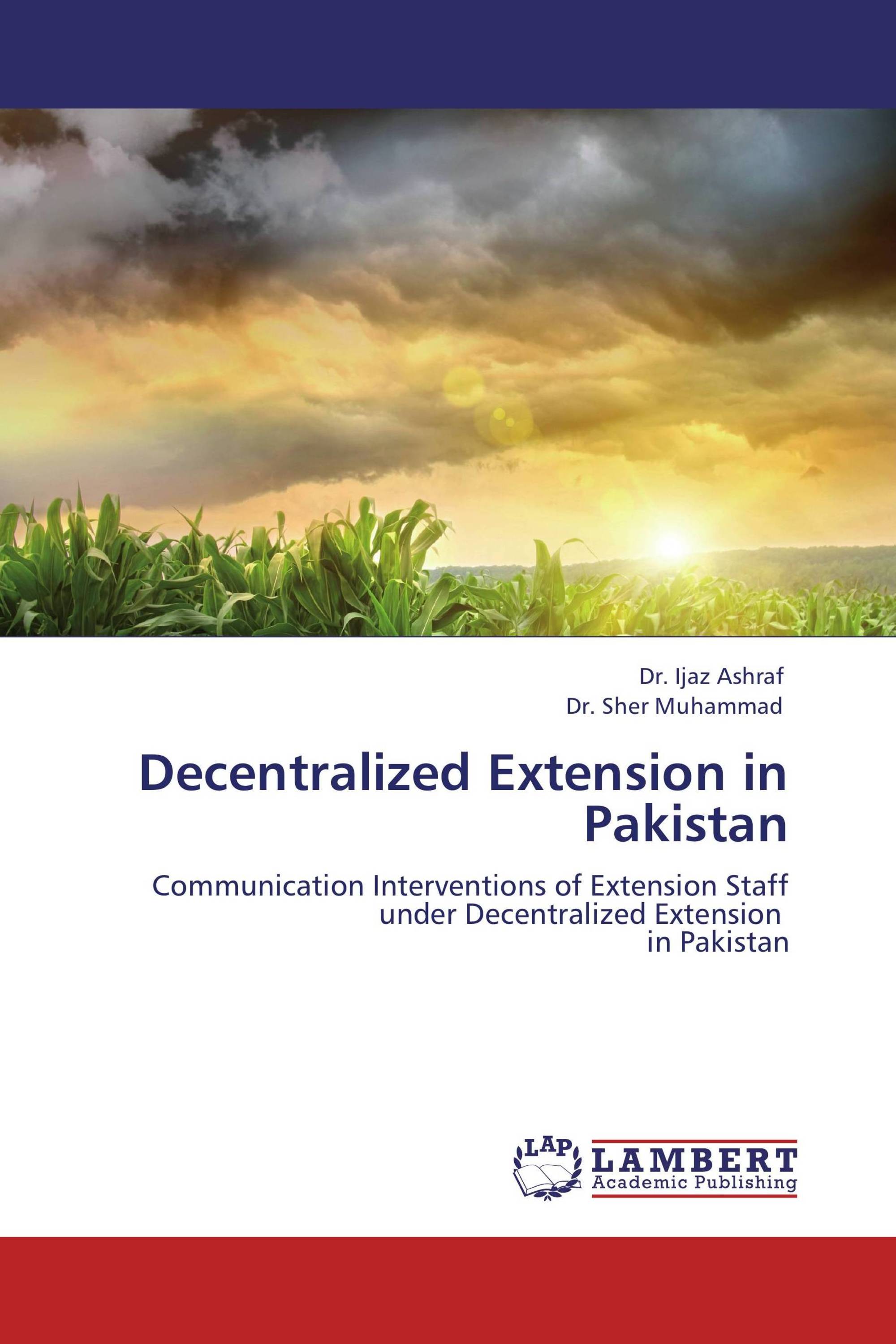 Decentralized Extension in Pakistan