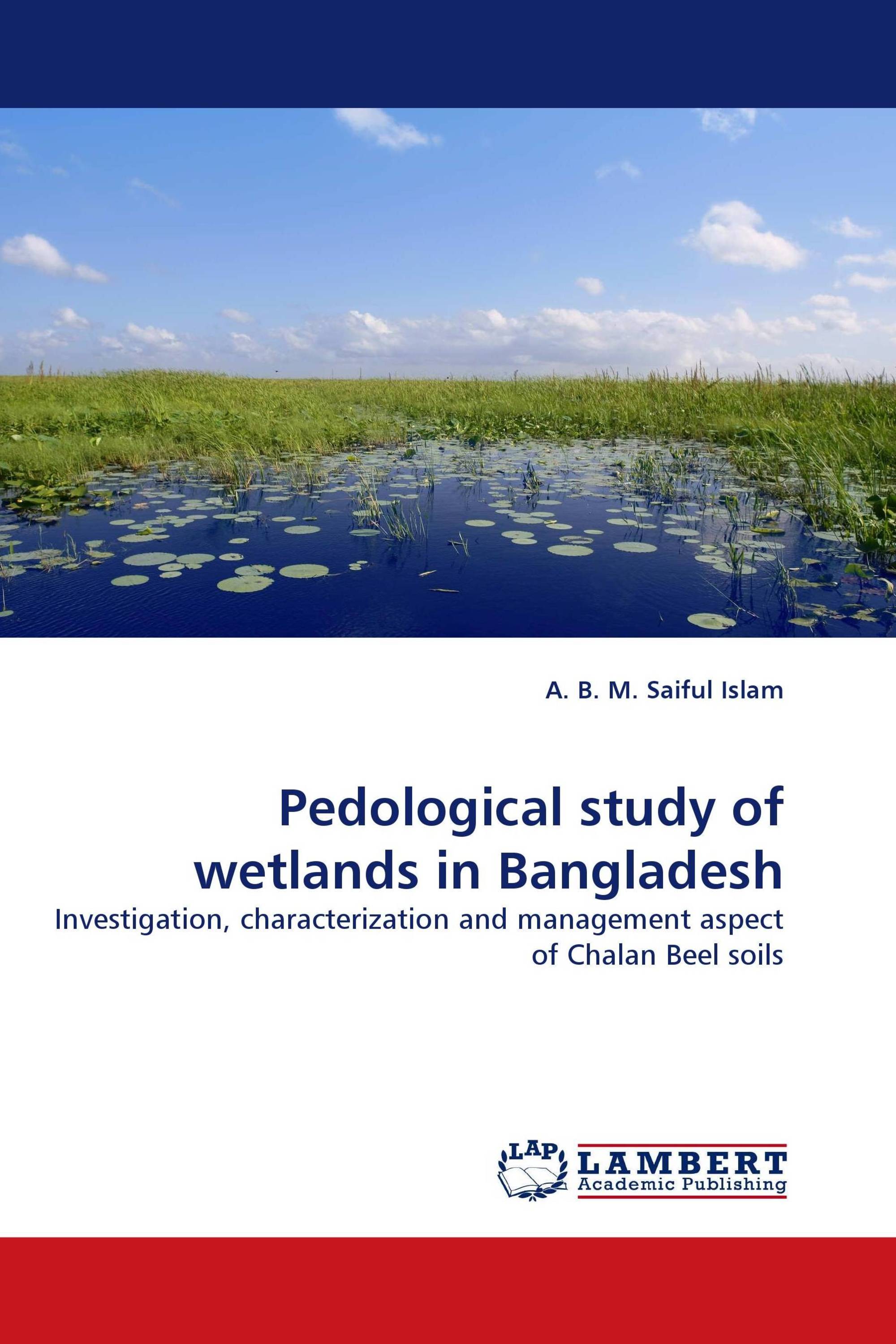 Pedological study of wetlands in Bangladesh