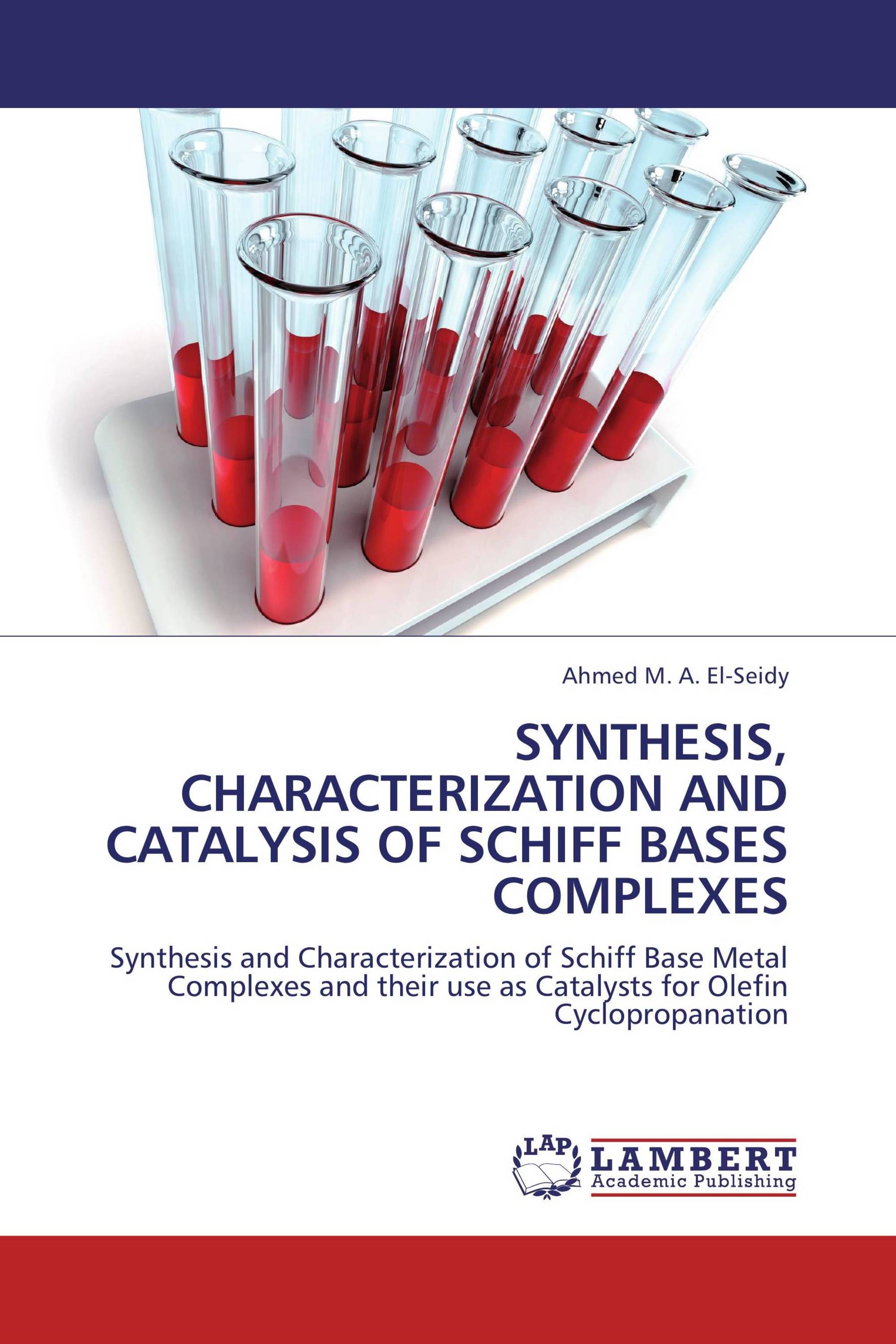 SYNTHESIS, CHARACTERIZATION AND CATALYSIS OF SCHIFF BASES COMPLEXES