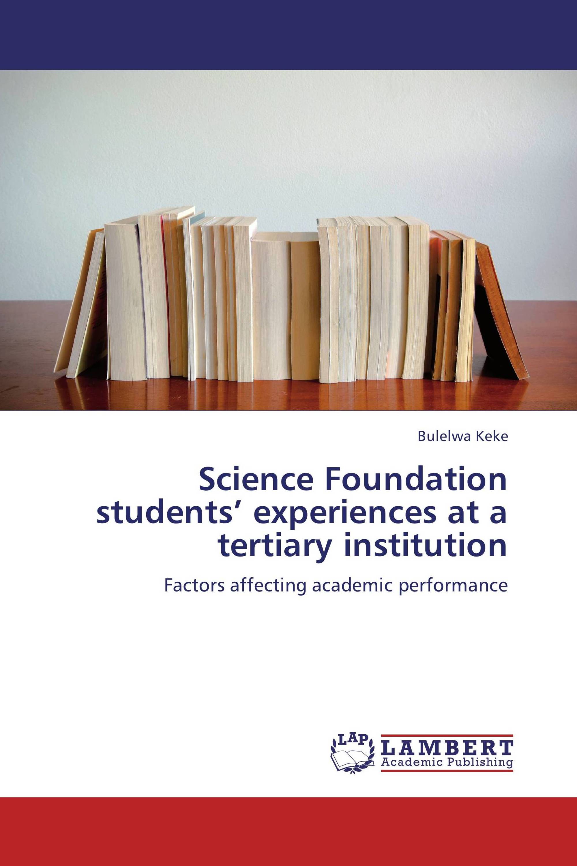 Science Foundation students’ experiences at a tertiary institution