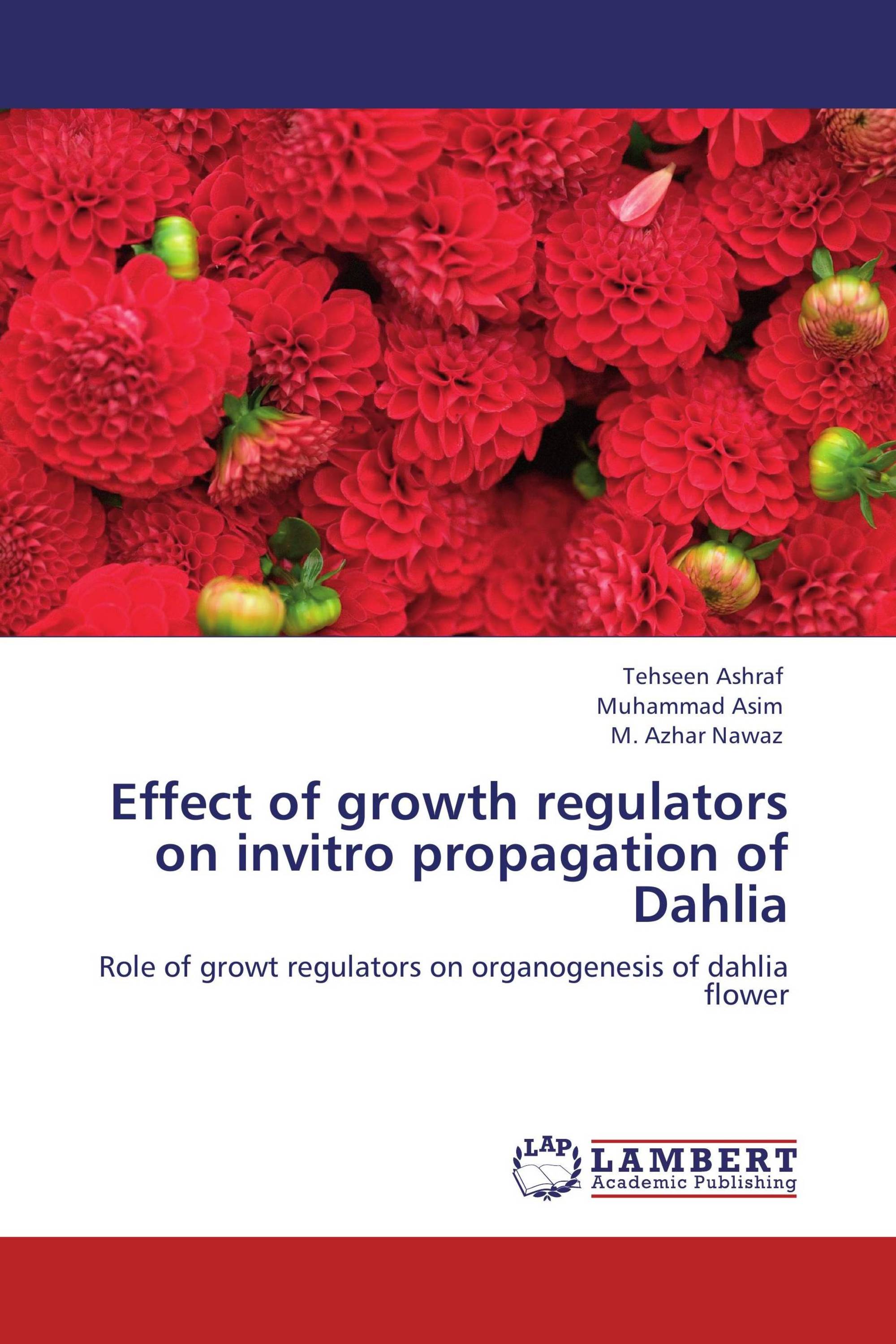 Effect of growth regulators on invitro propagation of Dahlia