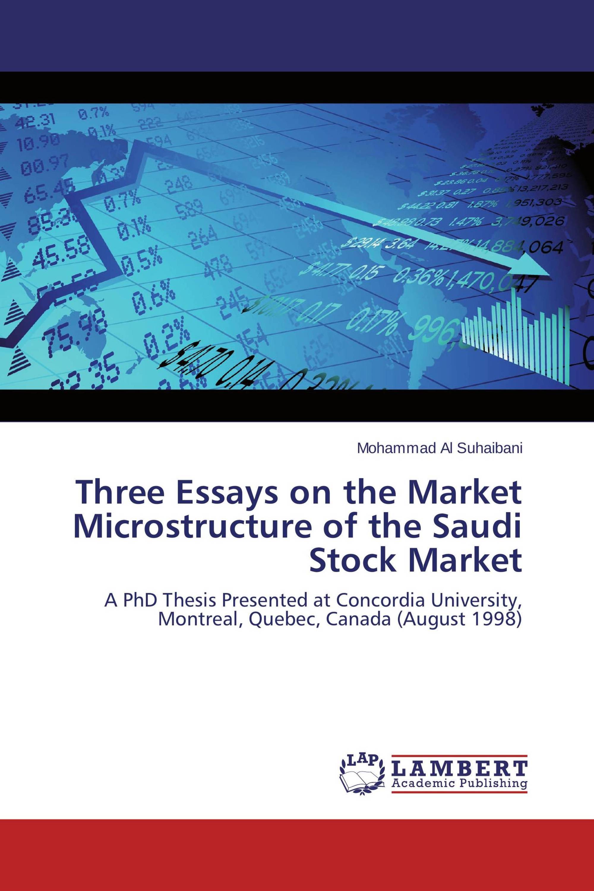 market microstructure thesis