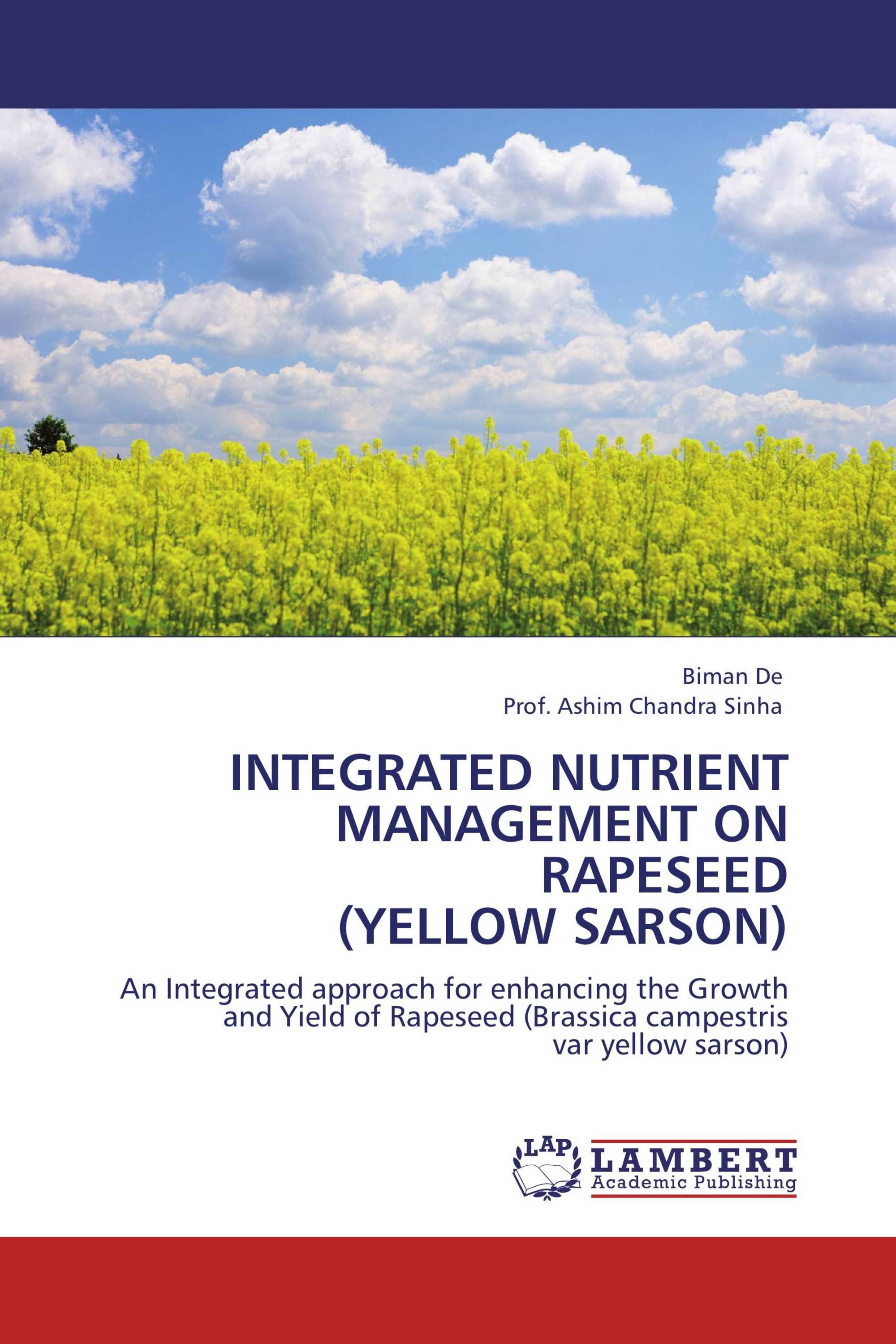 INTEGRATED NUTRIENT MANAGEMENT ON RAPESEED (YELLOW SARSON)