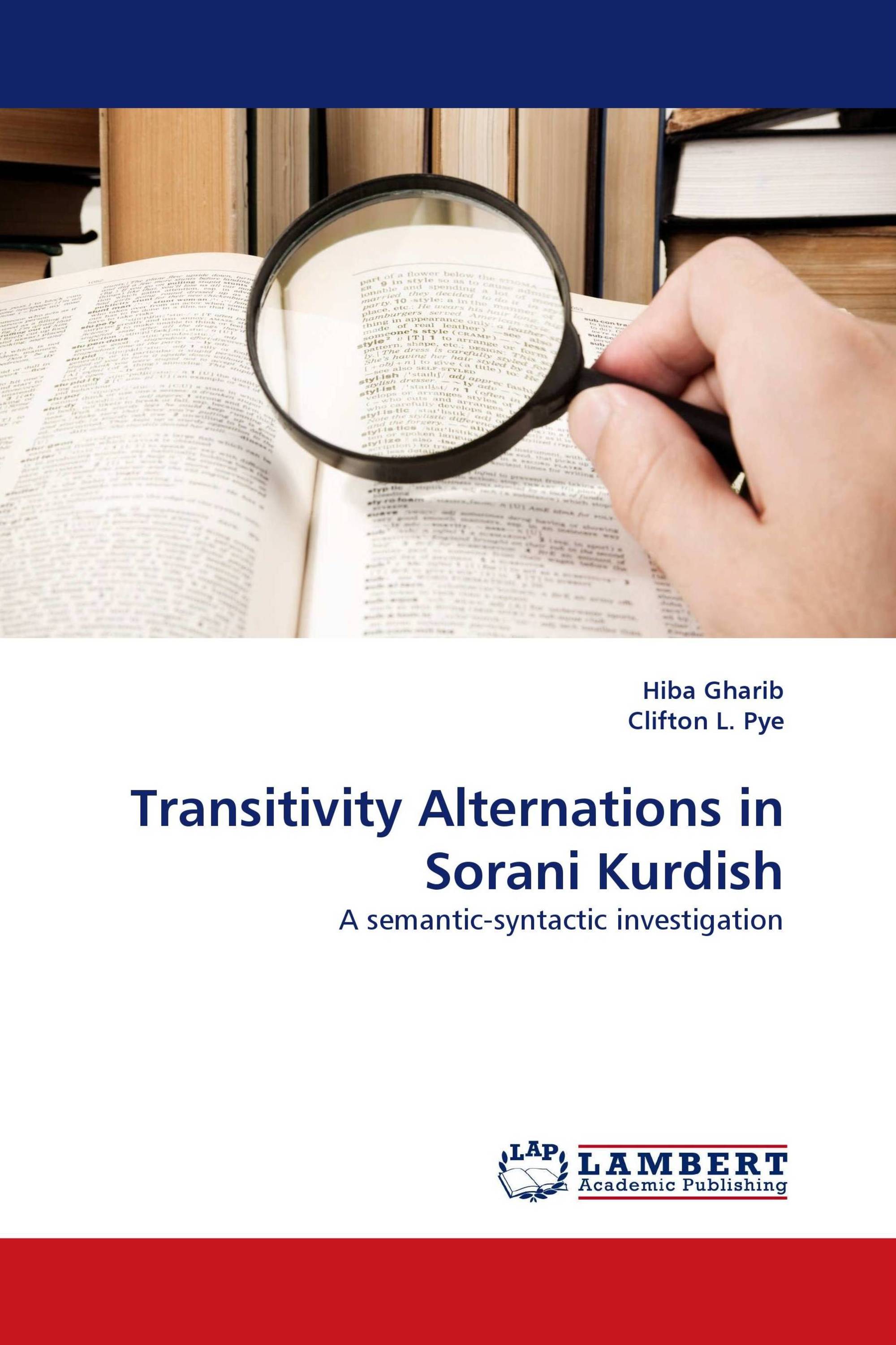 Transitivity Alternations in Sorani Kurdish