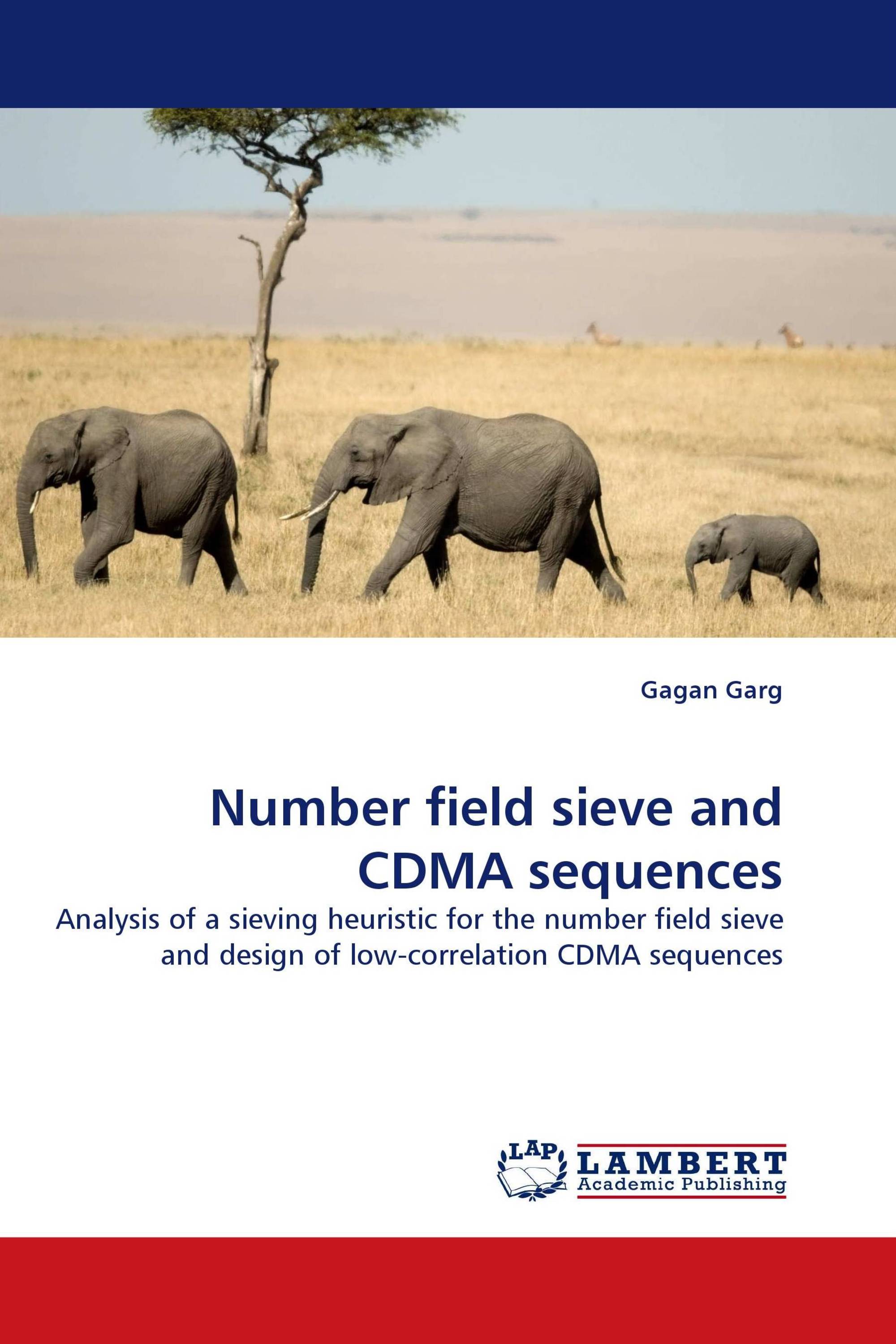 Number field sieve and CDMA sequences