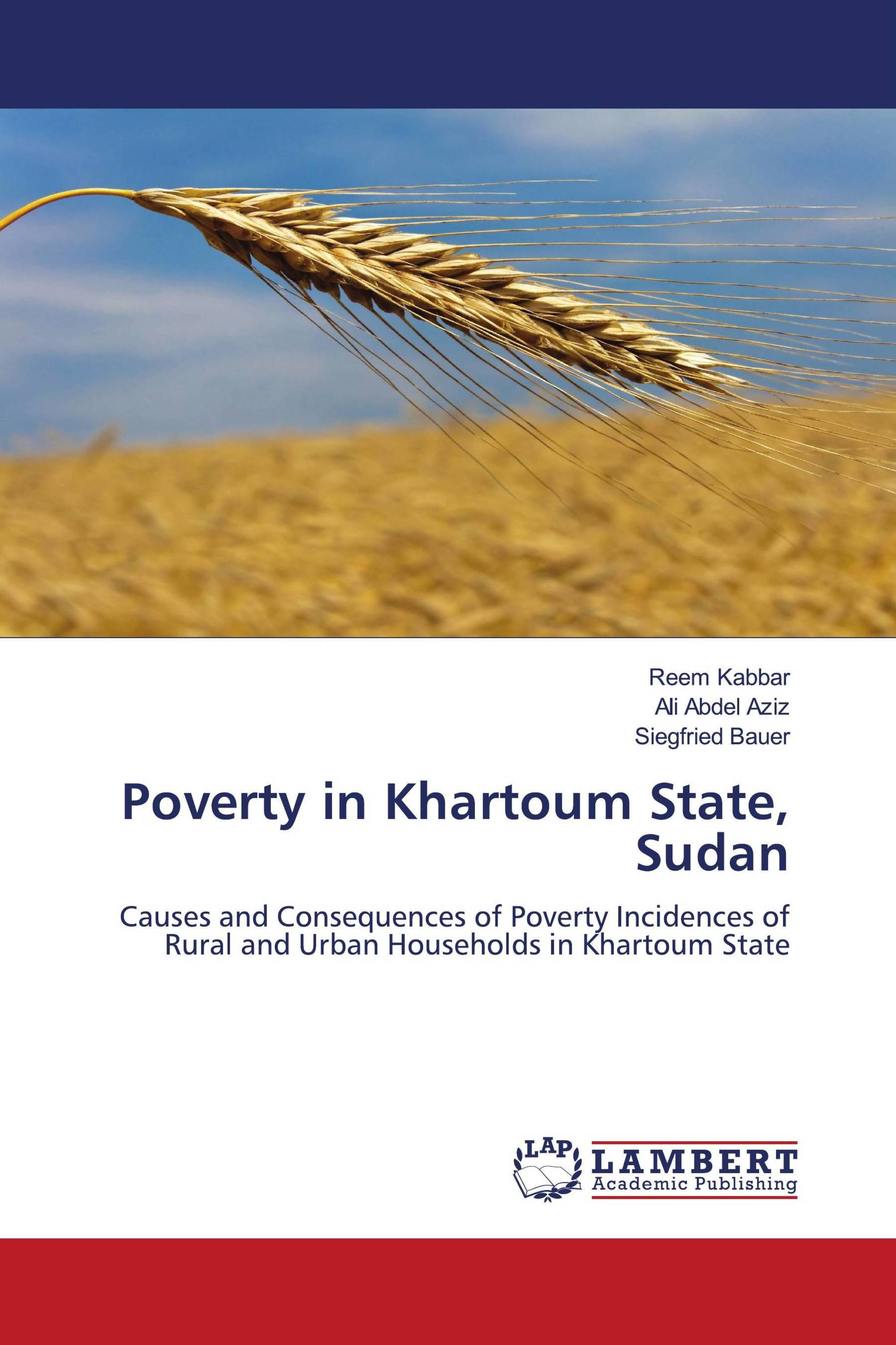 Poverty in Khartoum State, Sudan