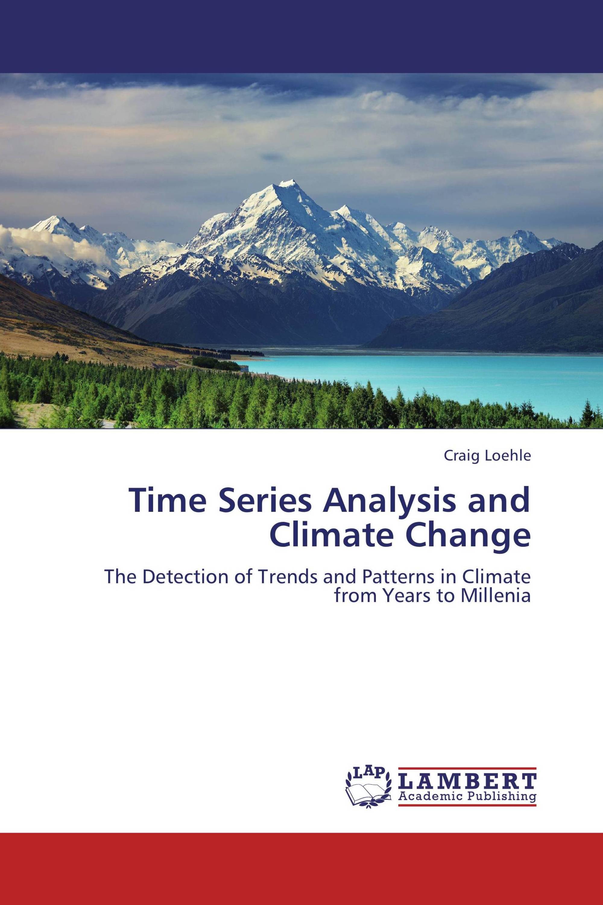 Time Series Analysis And Climate Change