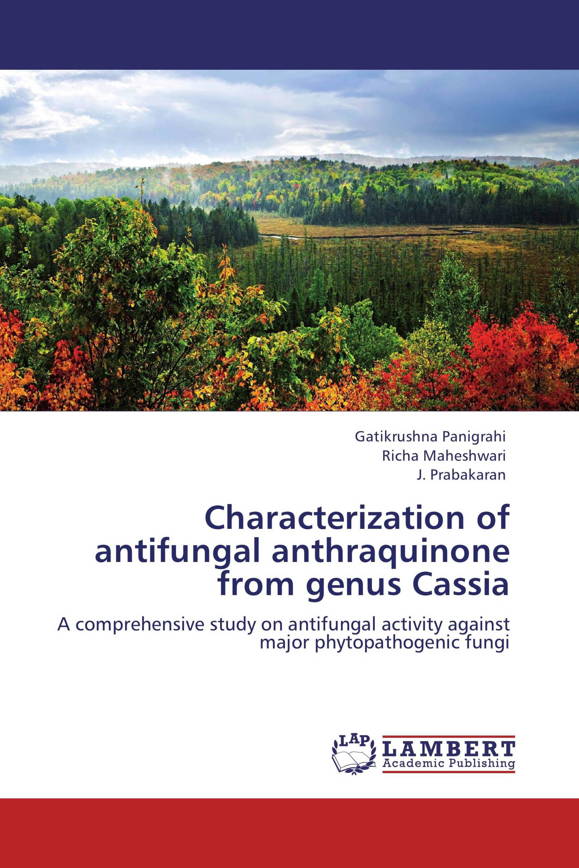 Characterization of antifungal anthraquinone from genus Cassia