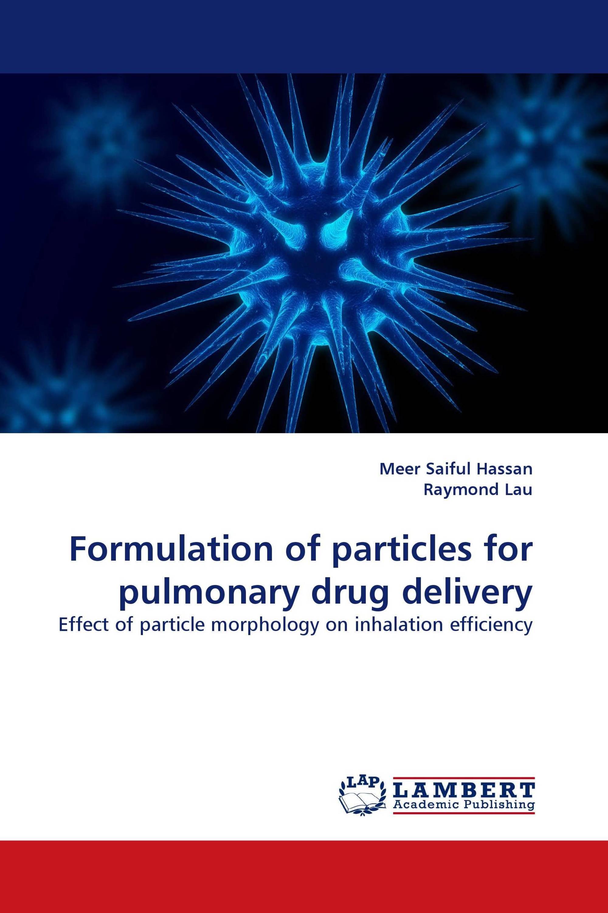 Formulation of particles for pulmonary drug delivery