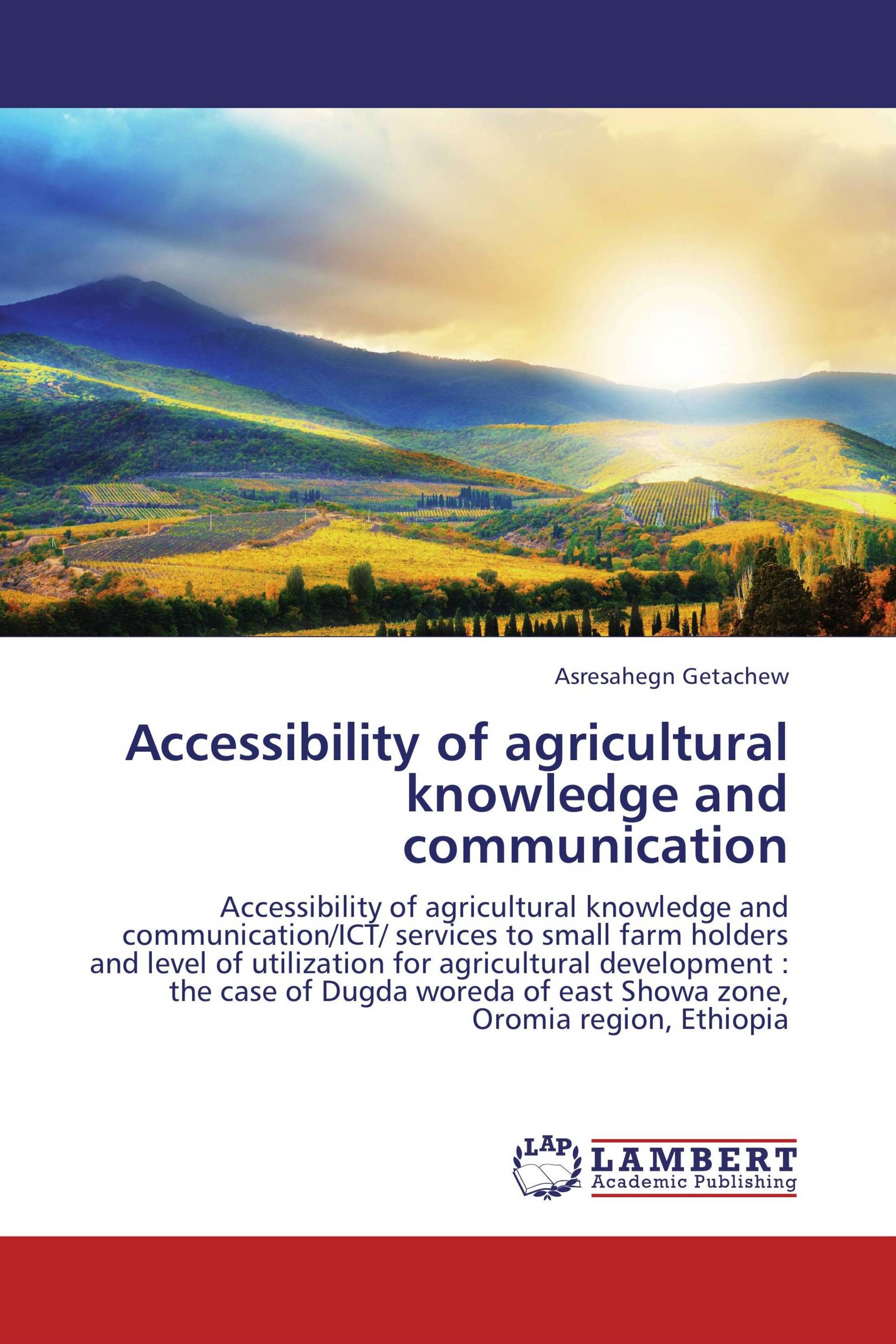 Accessibility of agricultural knowledge and communication