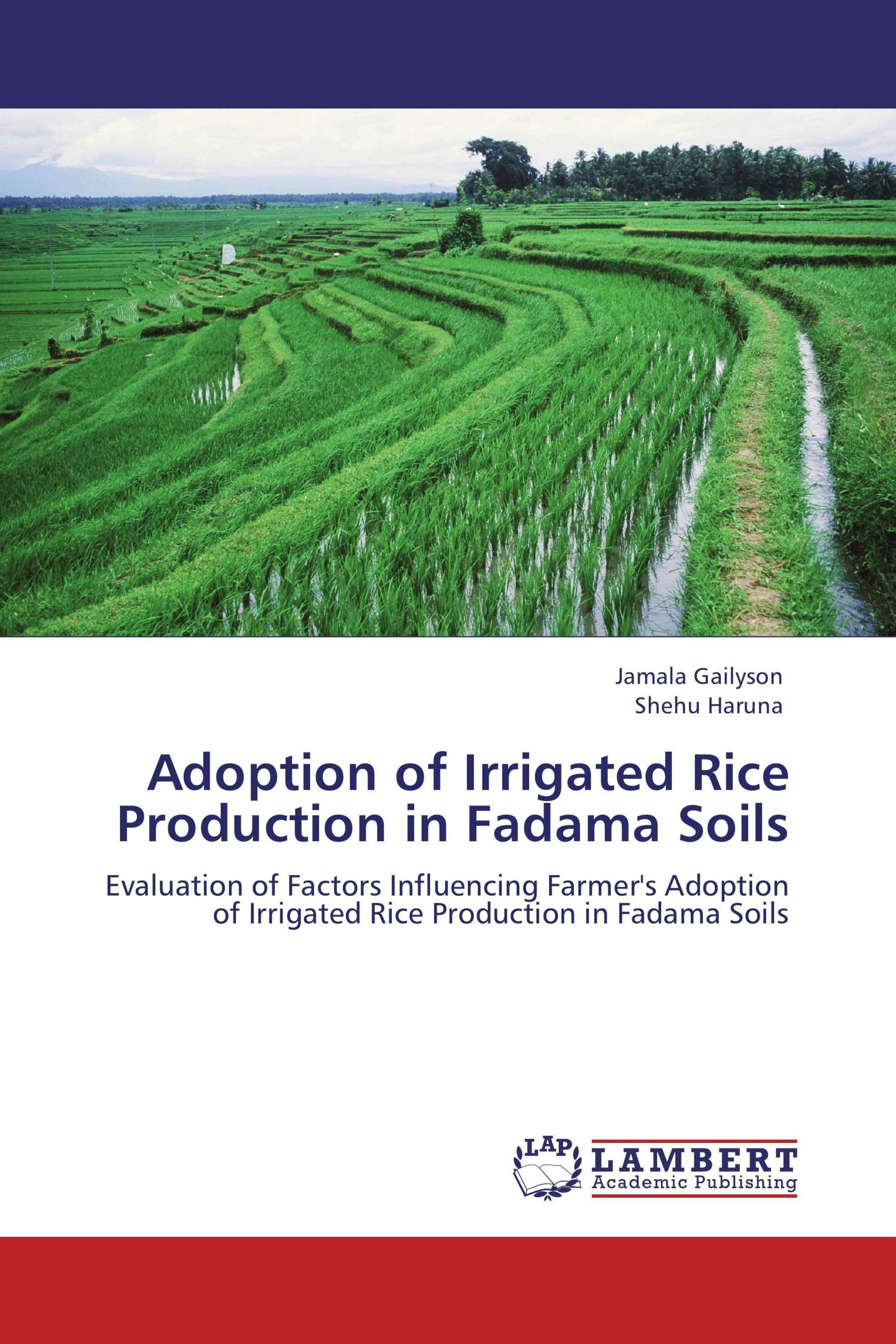 Adoption of Irrigated Rice Production in Fadama Soils