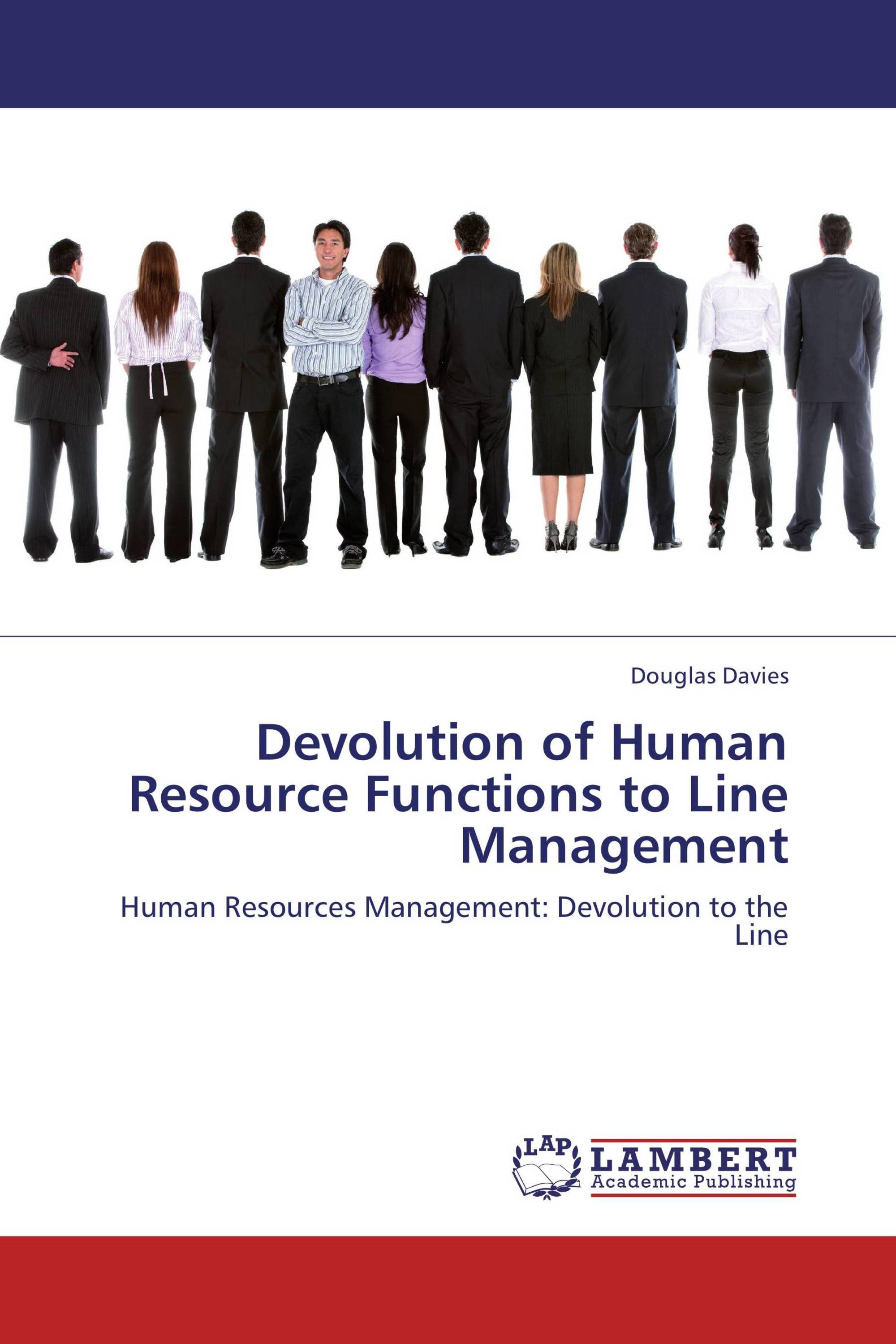 Devolution of Human Resource Functions to Line Management