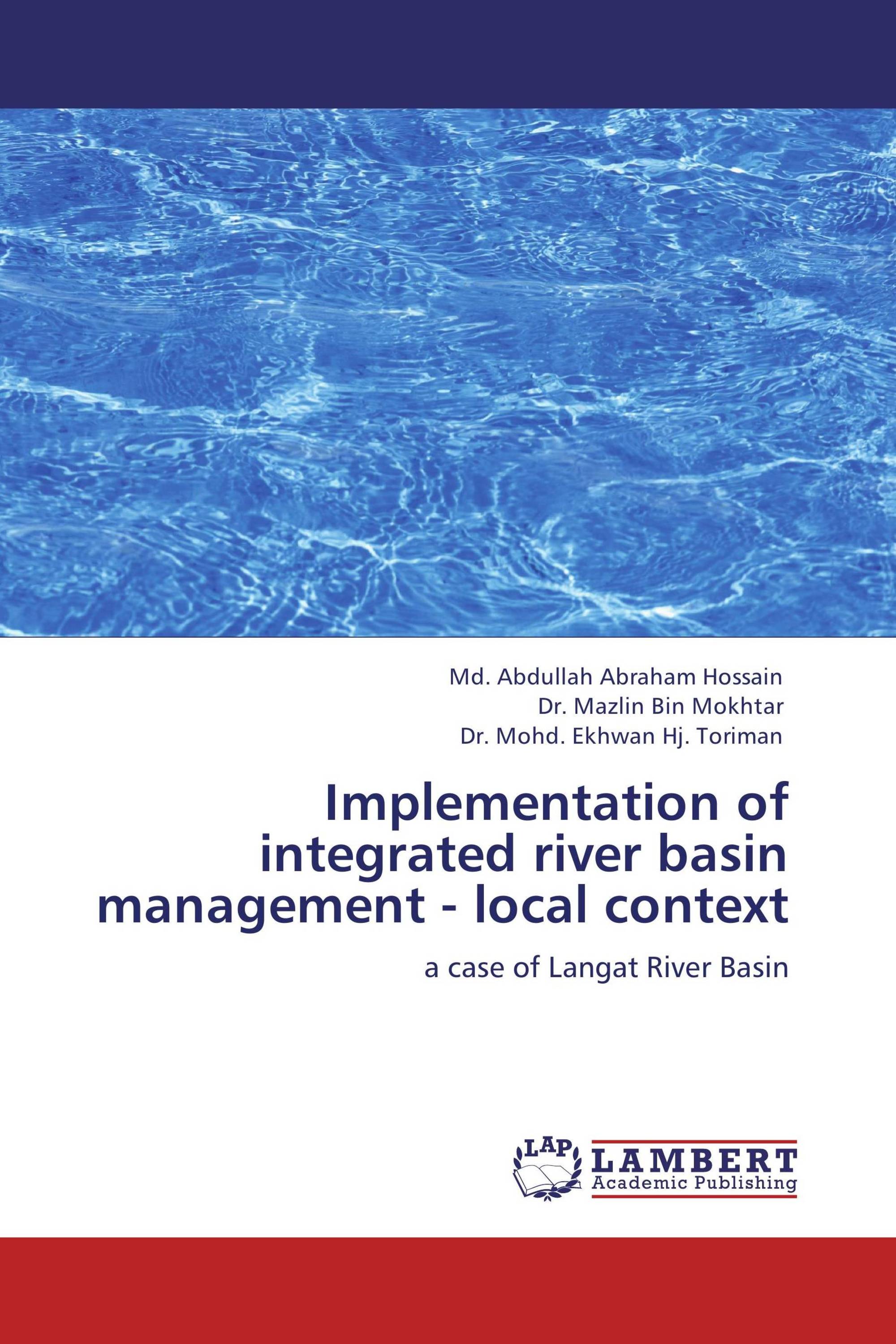 Implementation of integrated river basin management - local context