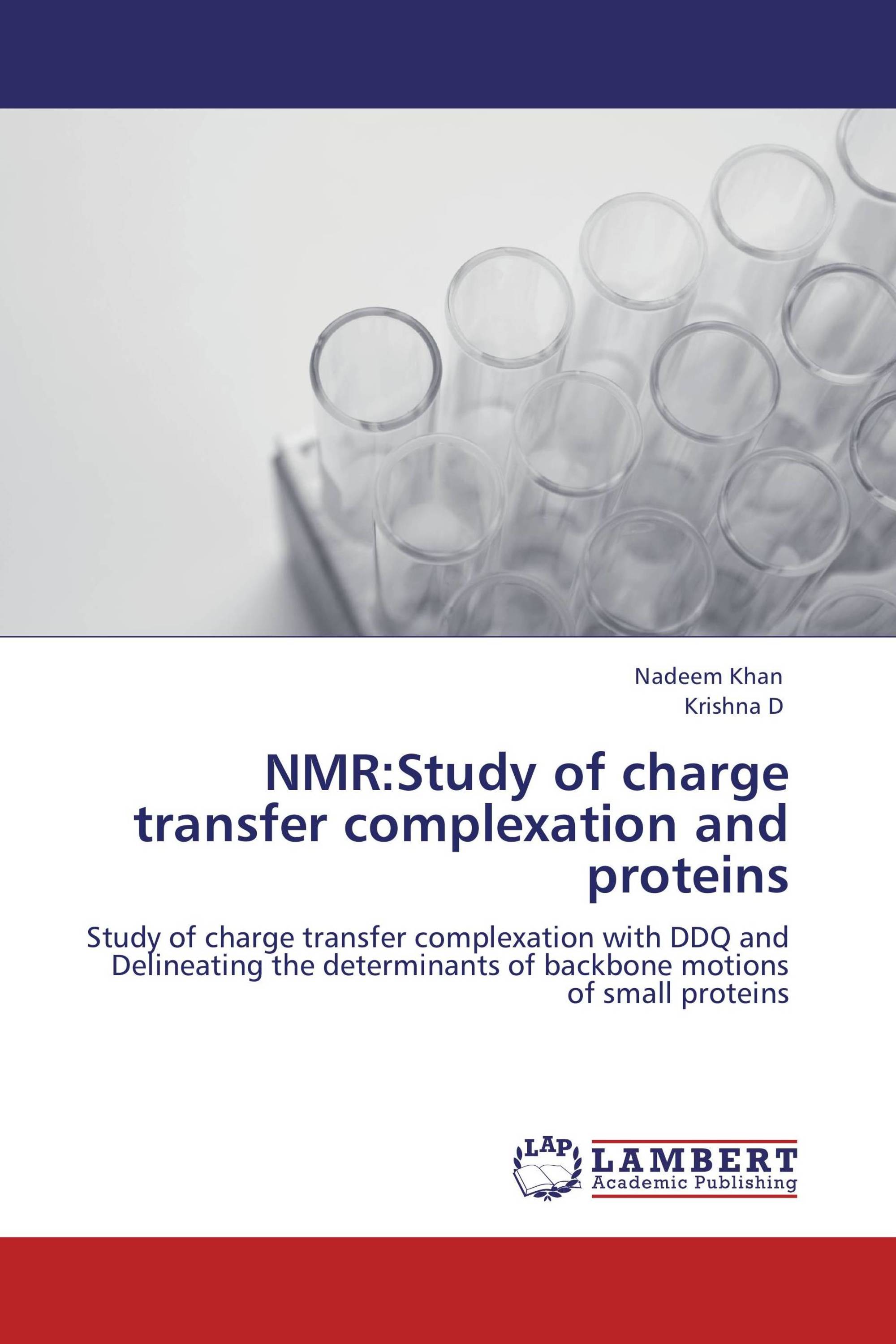 NMR:Study of charge transfer complexation and proteins