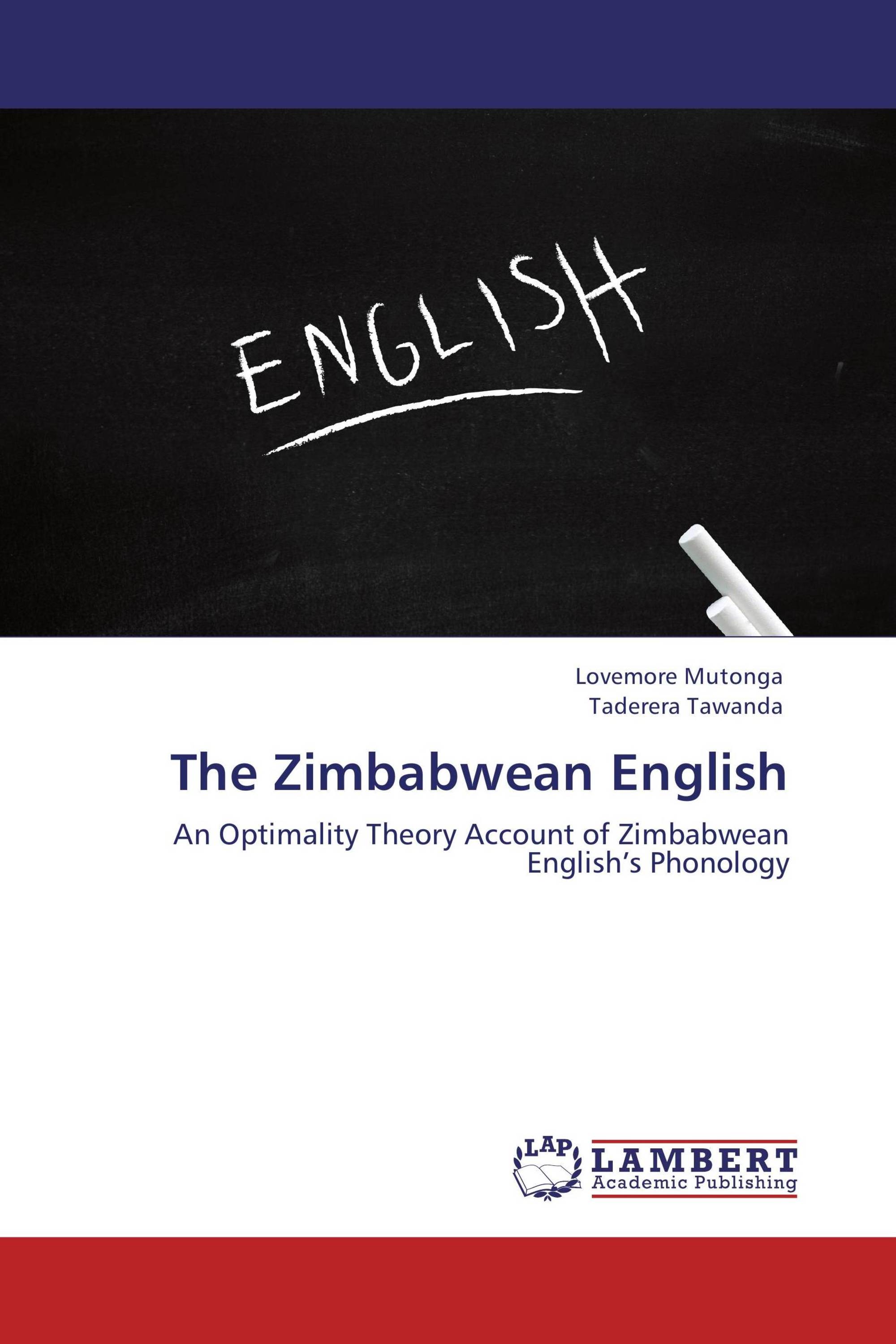 The Zimbabwean English / 9783845409580 / 9783845409580 / 3845409584