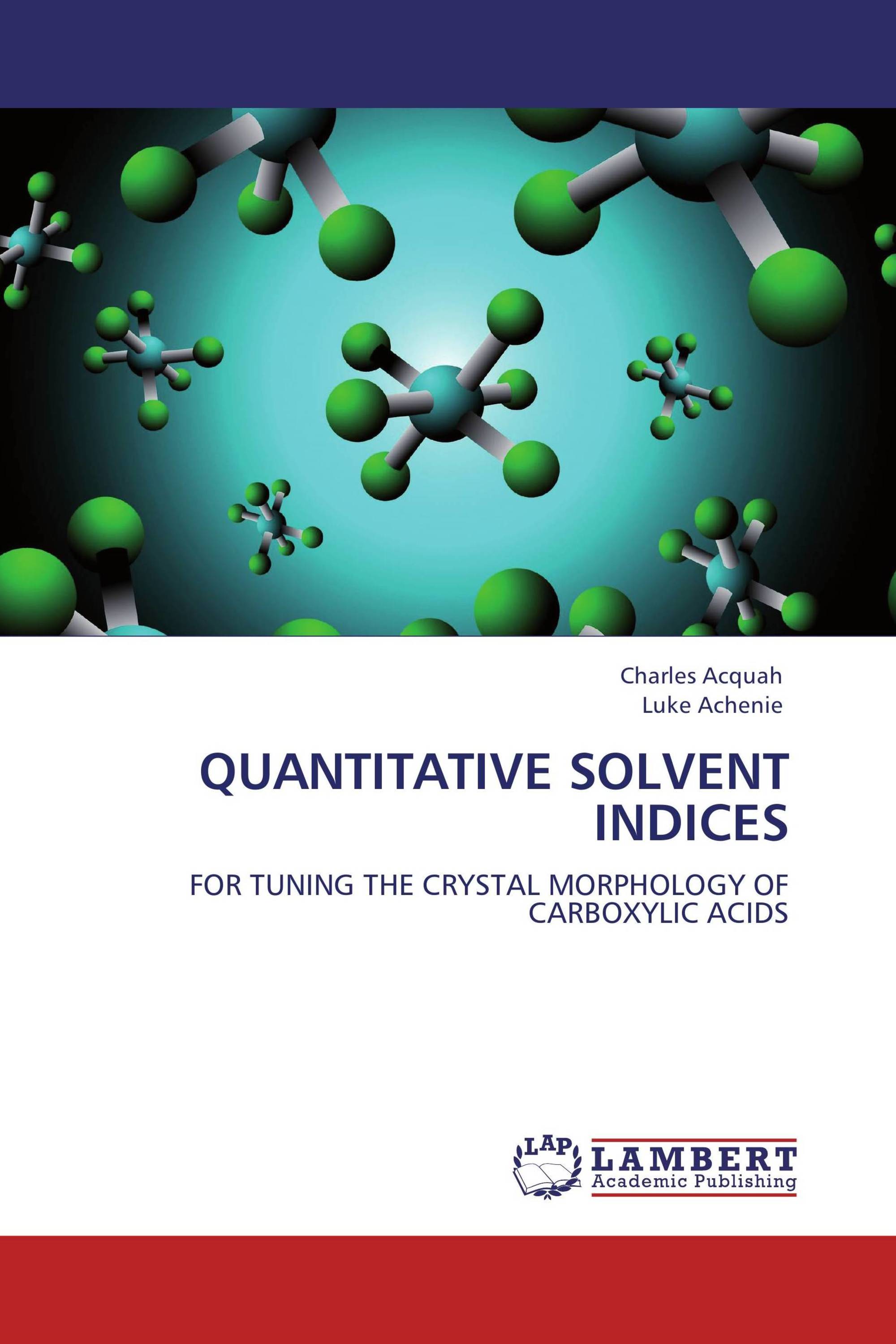 QUANTITATIVE SOLVENT INDICES