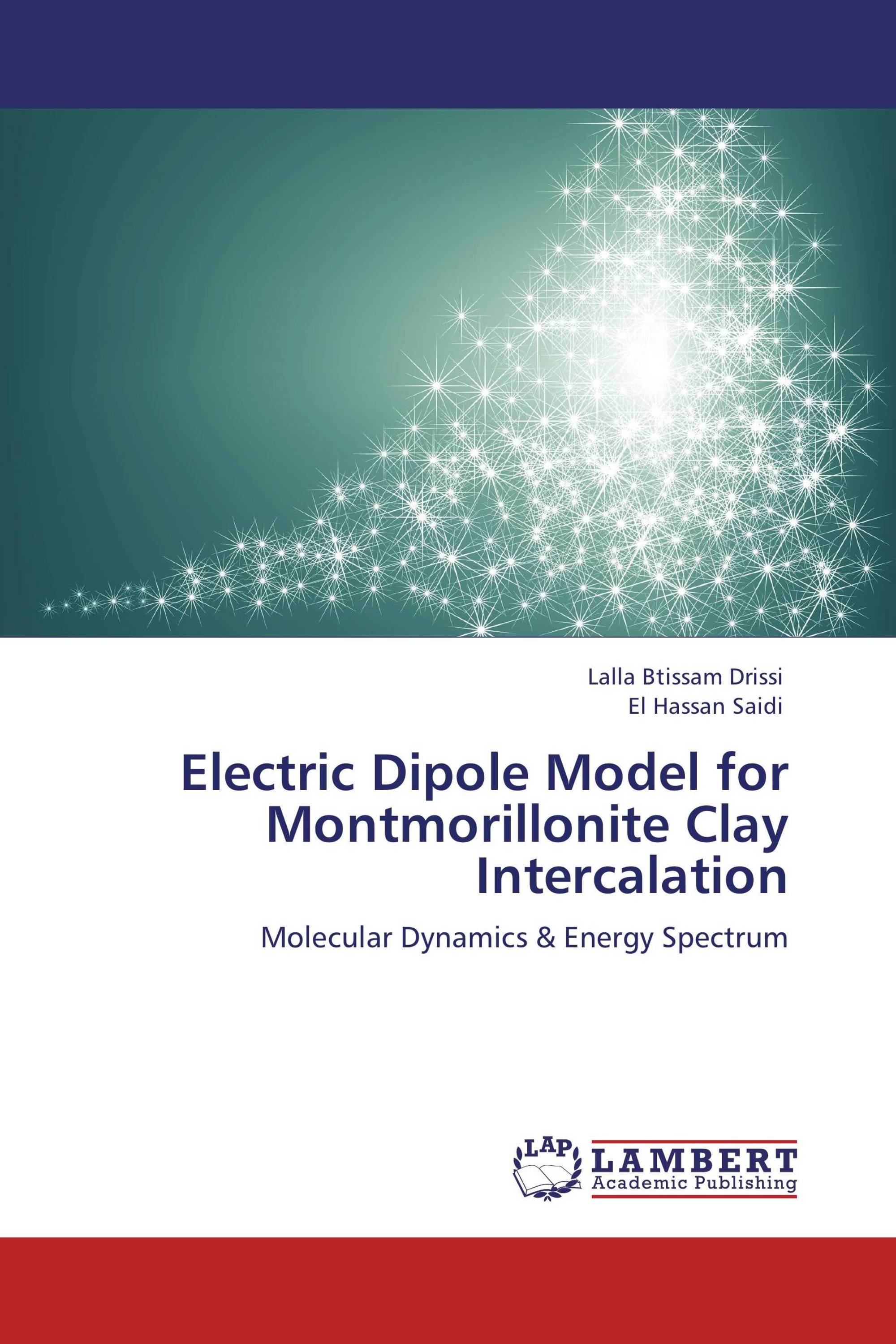 Electric Dipole Model for Montmorillonite Clay Intercalation