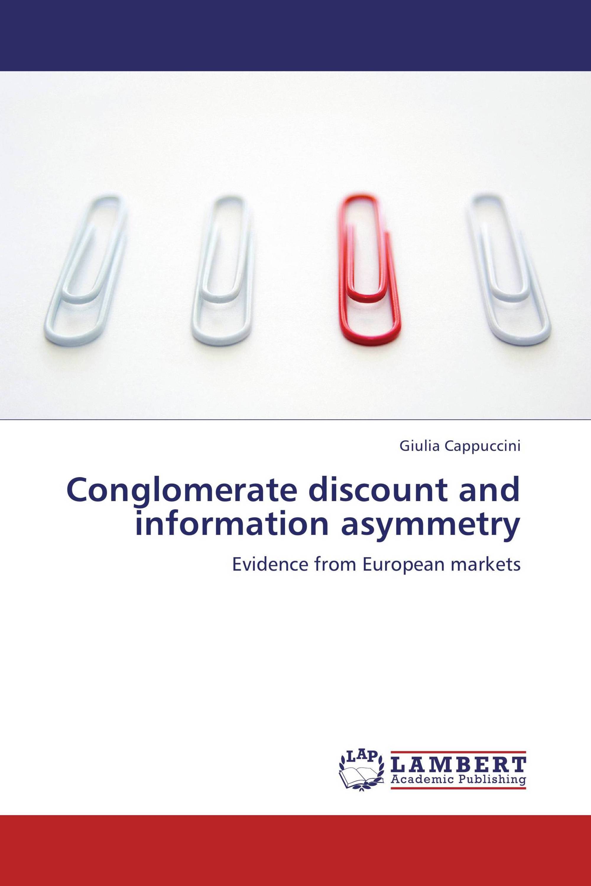 Conglomerate discount and information asymmetry