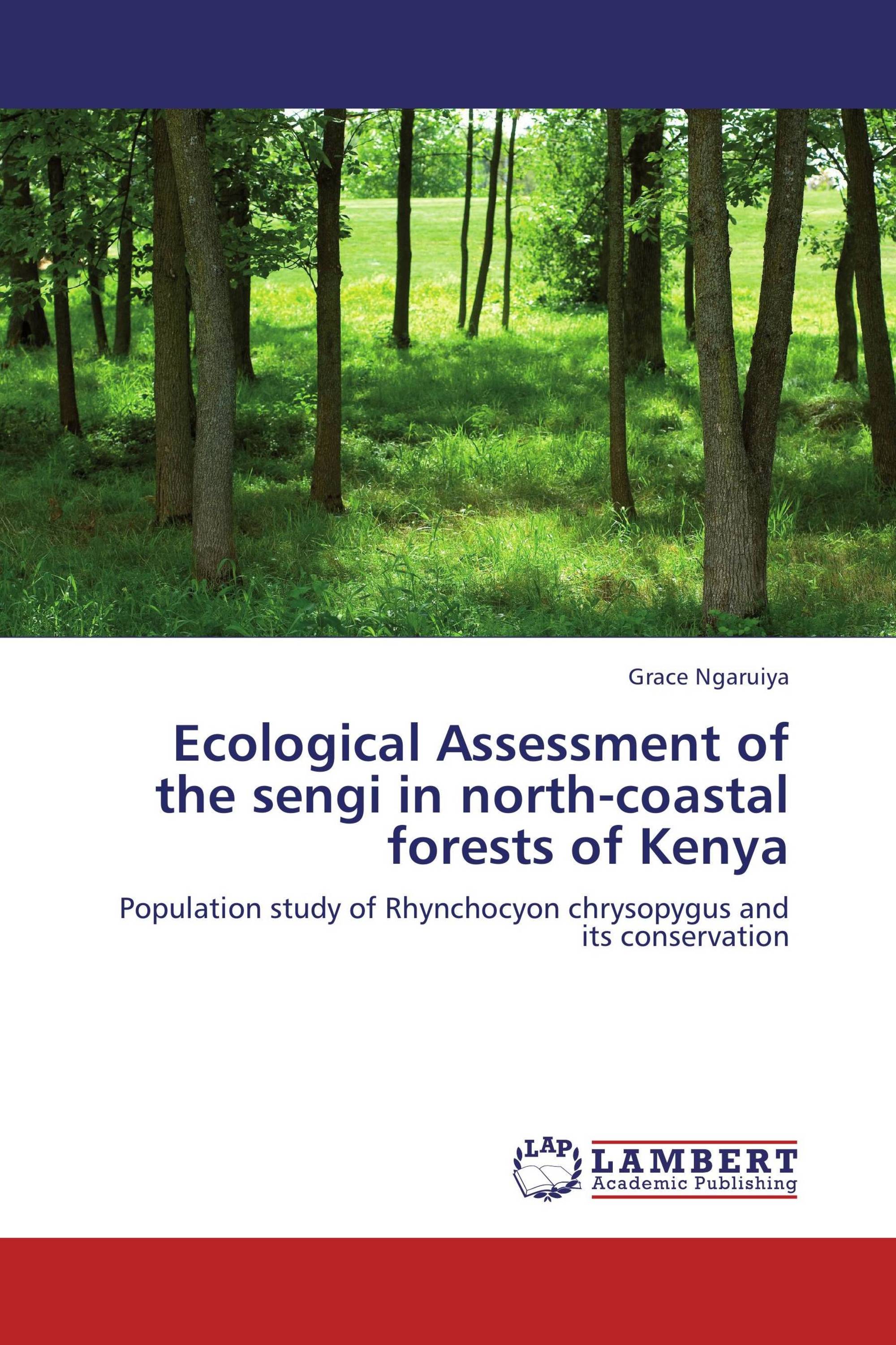 Ecological Assessment of the sengi in north-coastal forests of Kenya