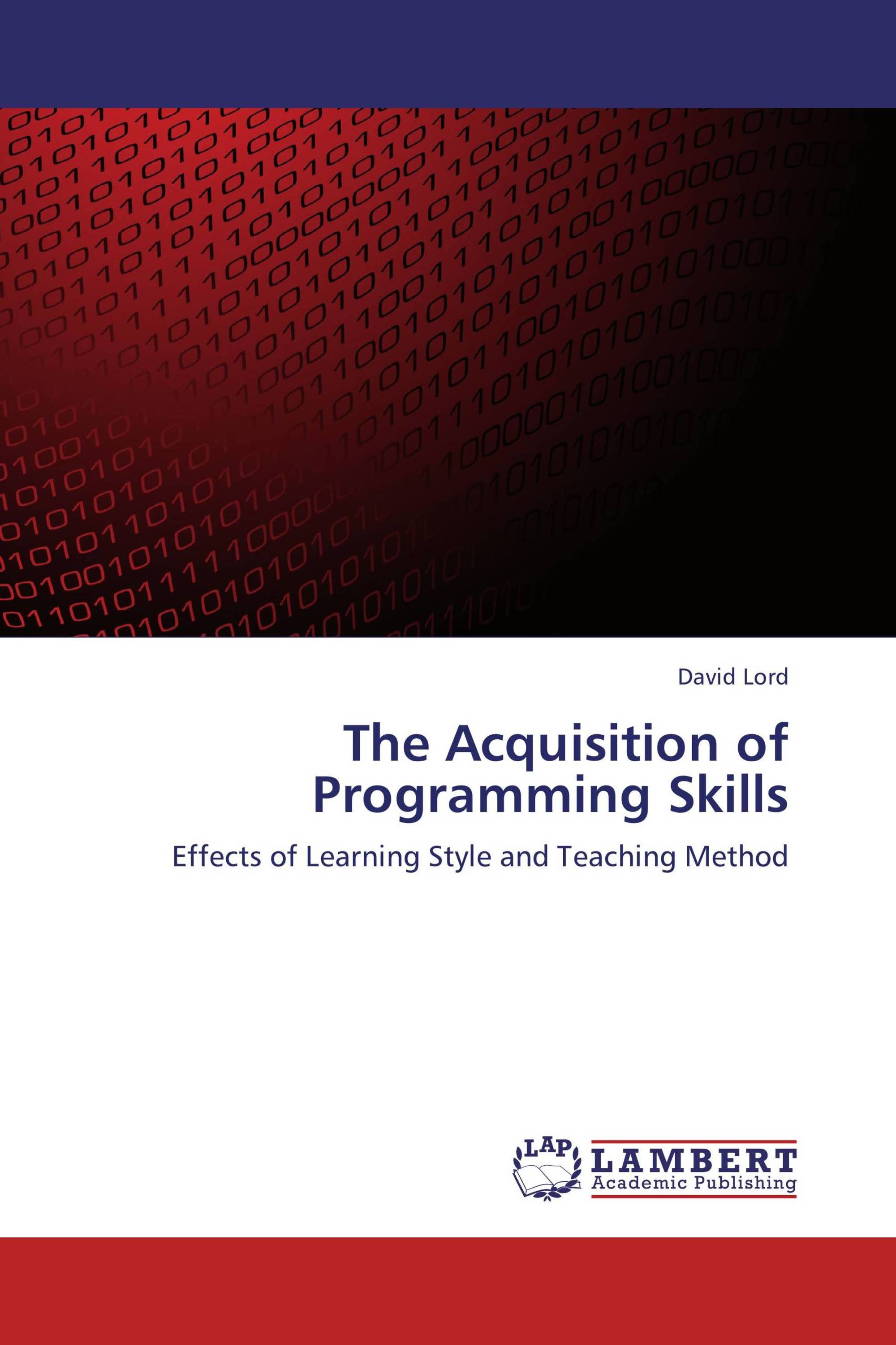 The Acquisition of Programming Skills