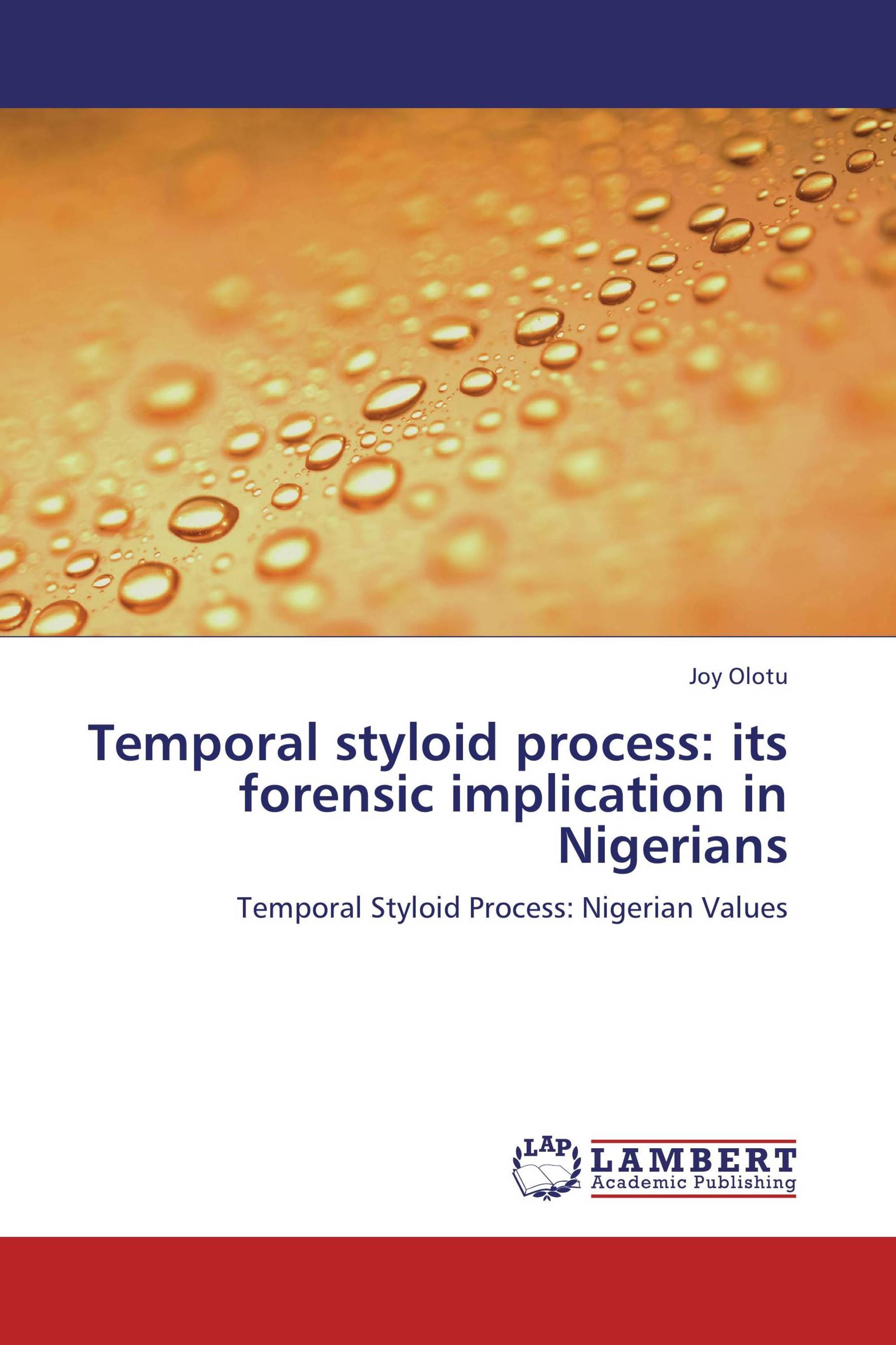 Temporal styloid process: its forensic implication in Nigerians