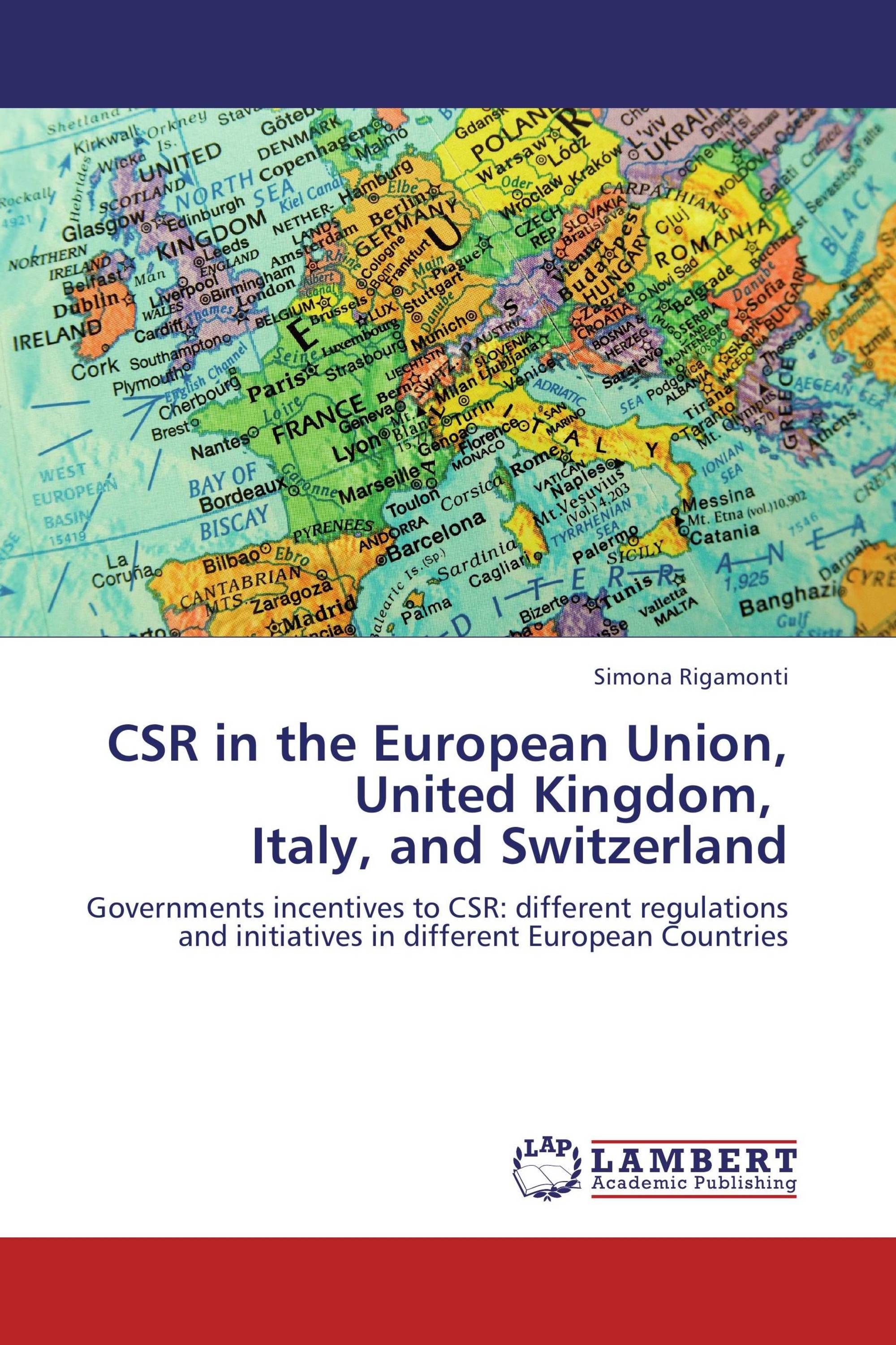 CSR in the European Union, United Kingdom, Italy, and Switzerland