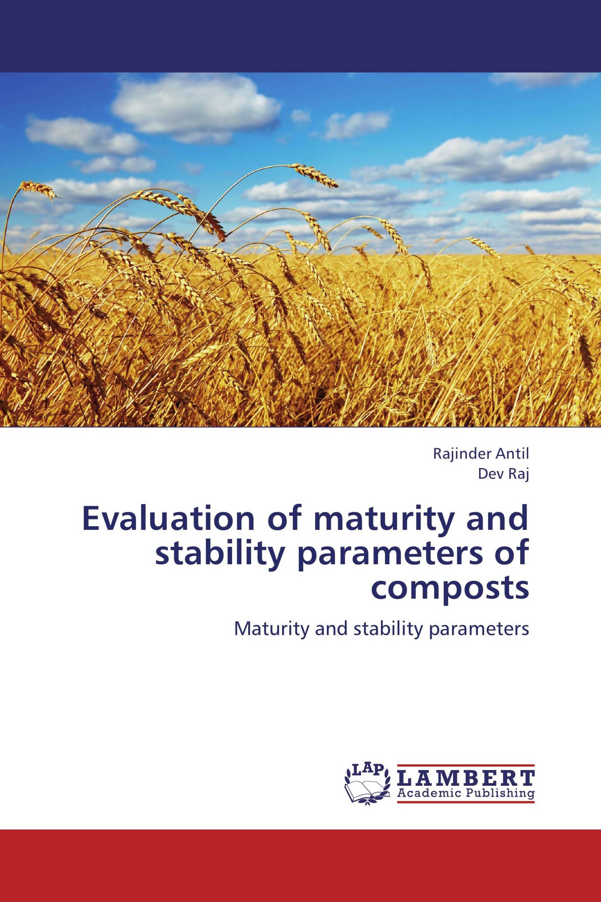 Evaluation of  maturity and stability parameters of composts