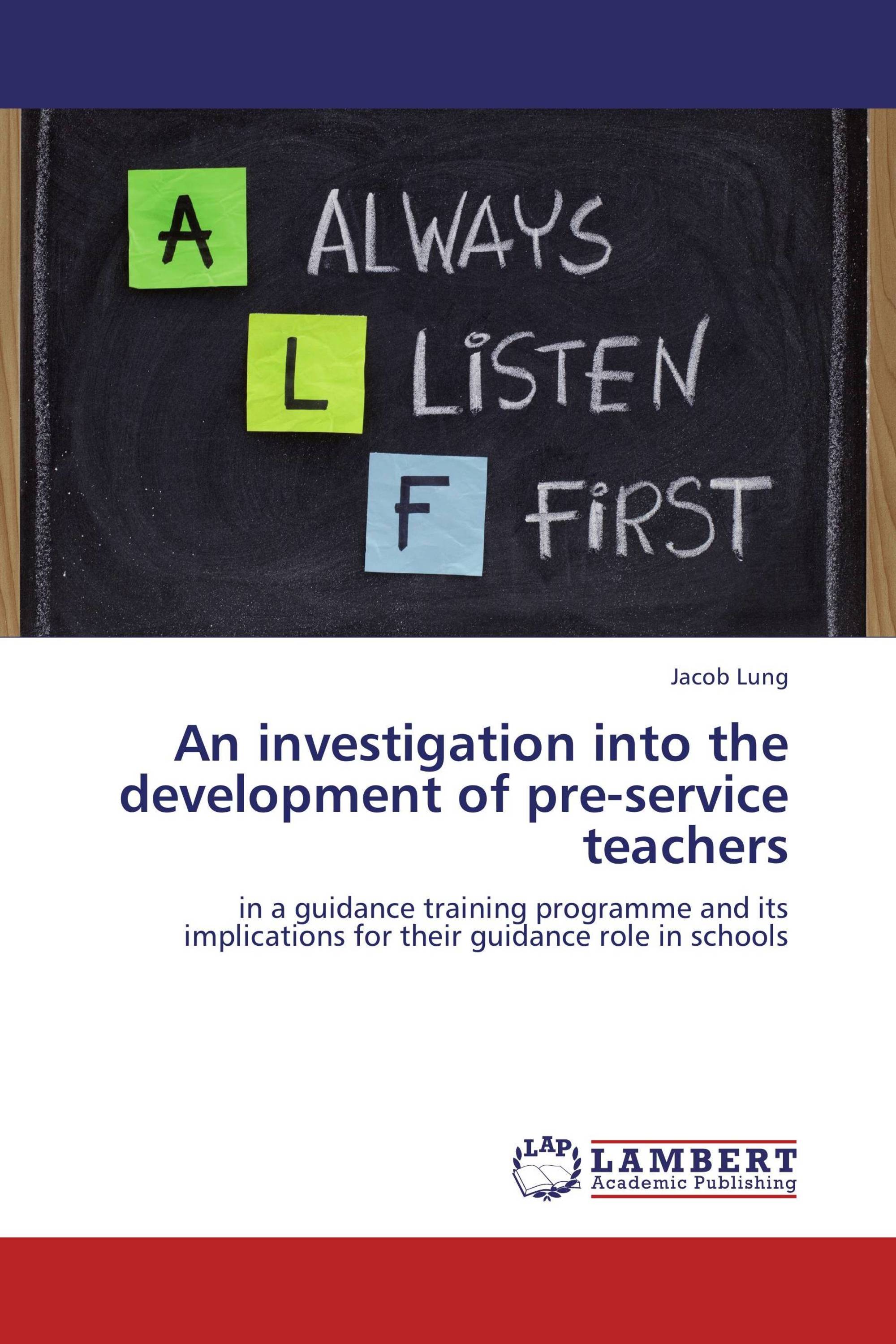 An investigation into the development of pre-service teachers