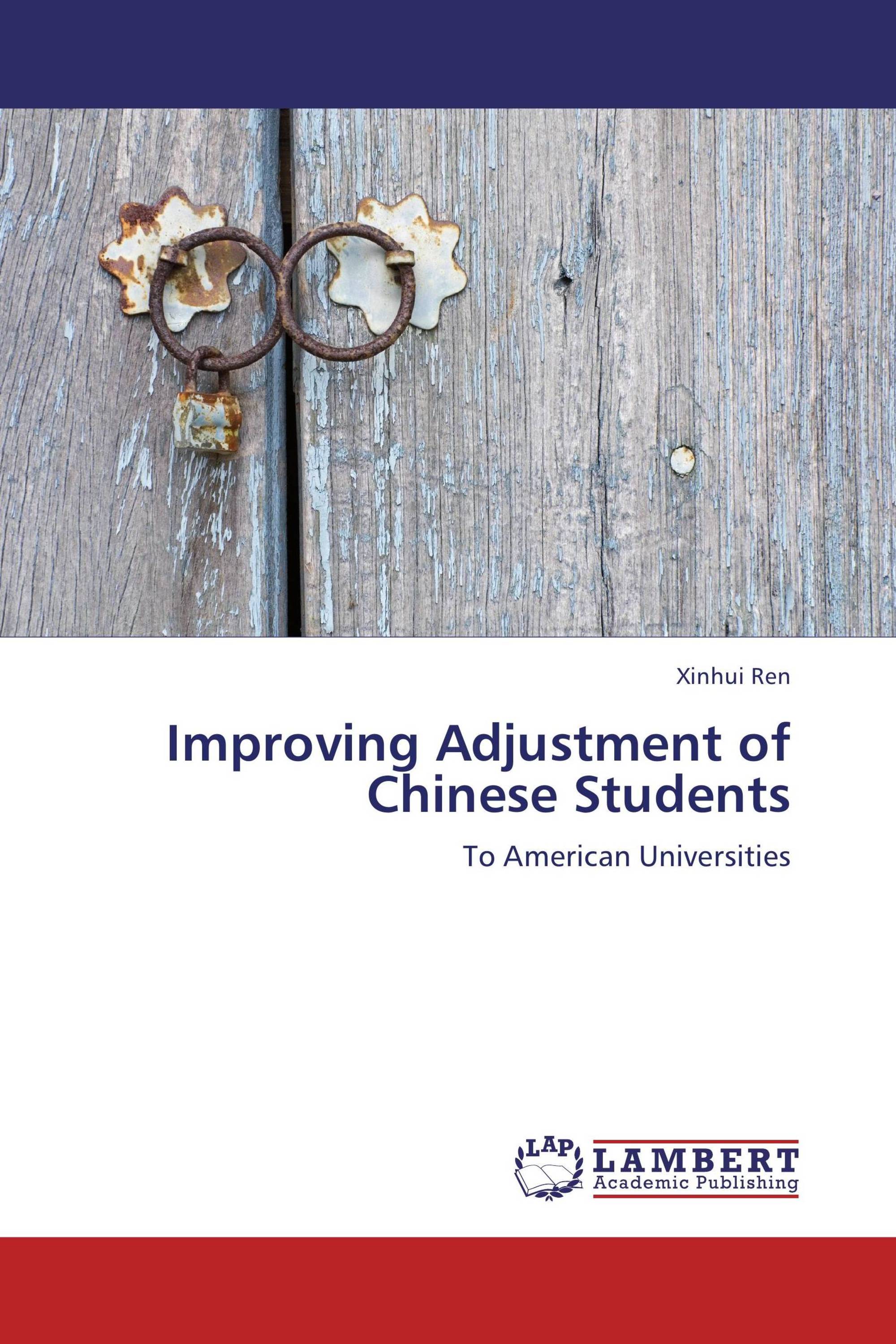 Improving Adjustment of Chinese Students