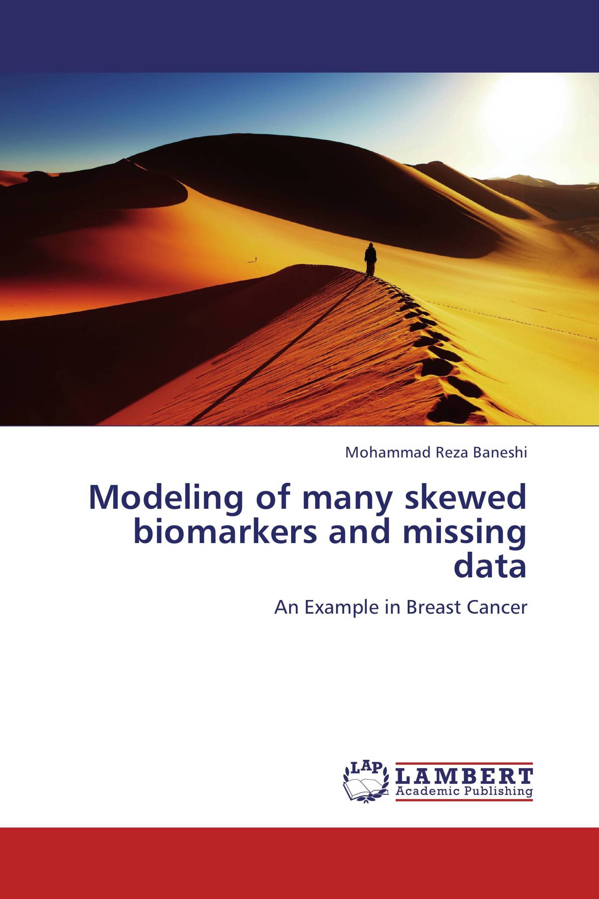 Modeling of many skewed biomarkers and missing data