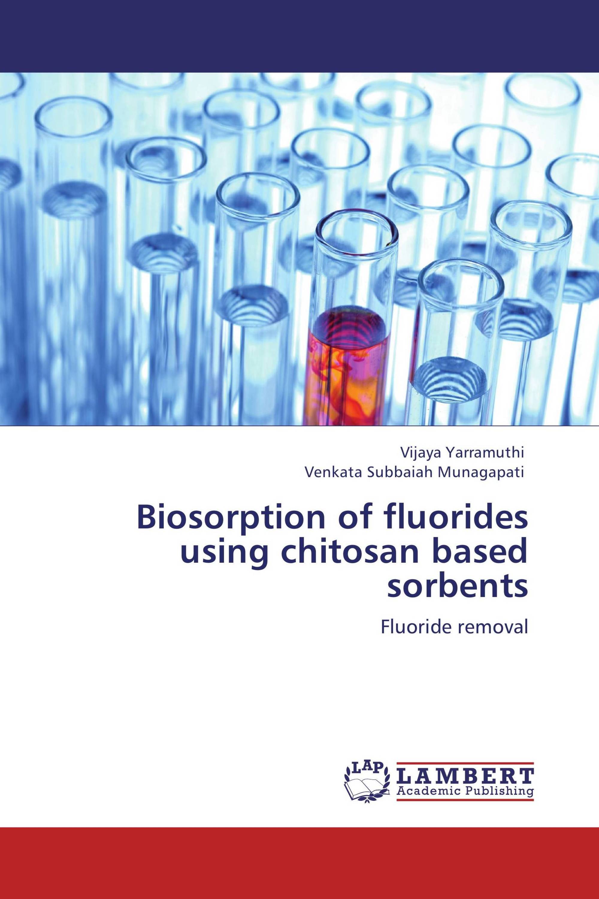 Biosorption of fluorides using chitosan based sorbents