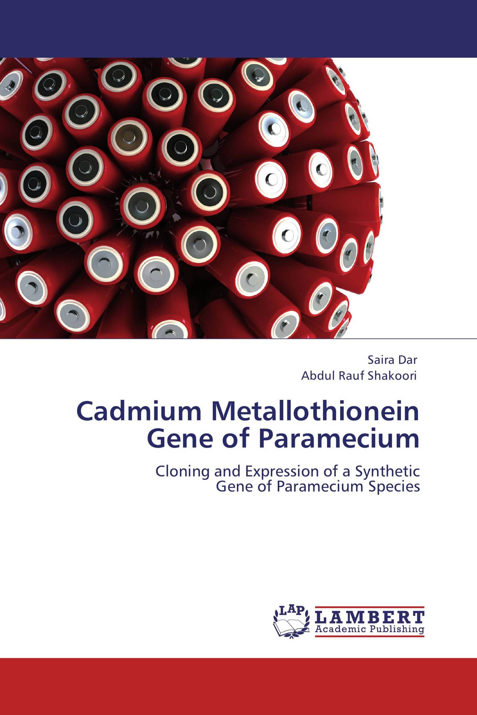 Cadmium Metallothionein Gene of Paramecium