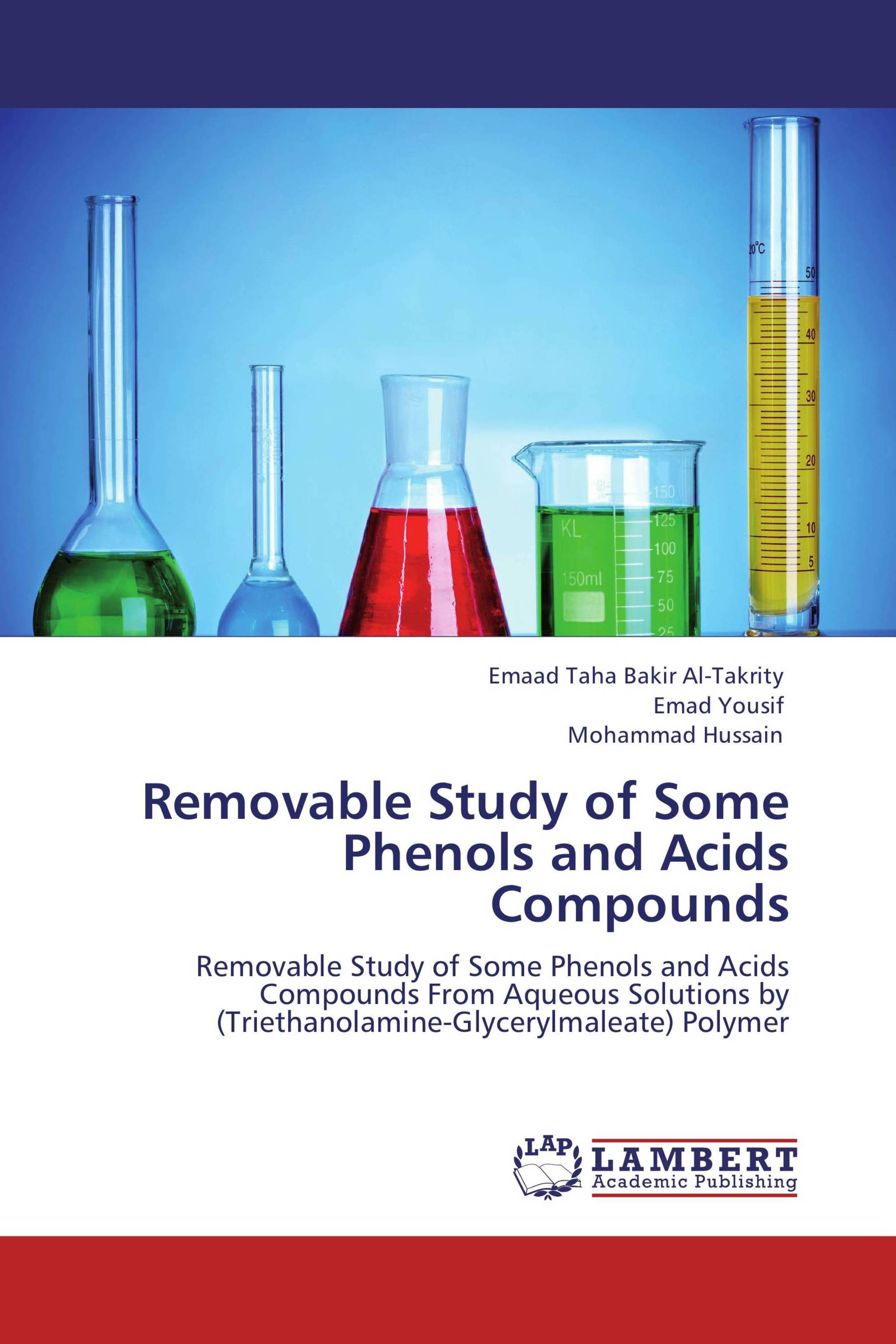 Removable Study of Some Phenols and Acids Compounds