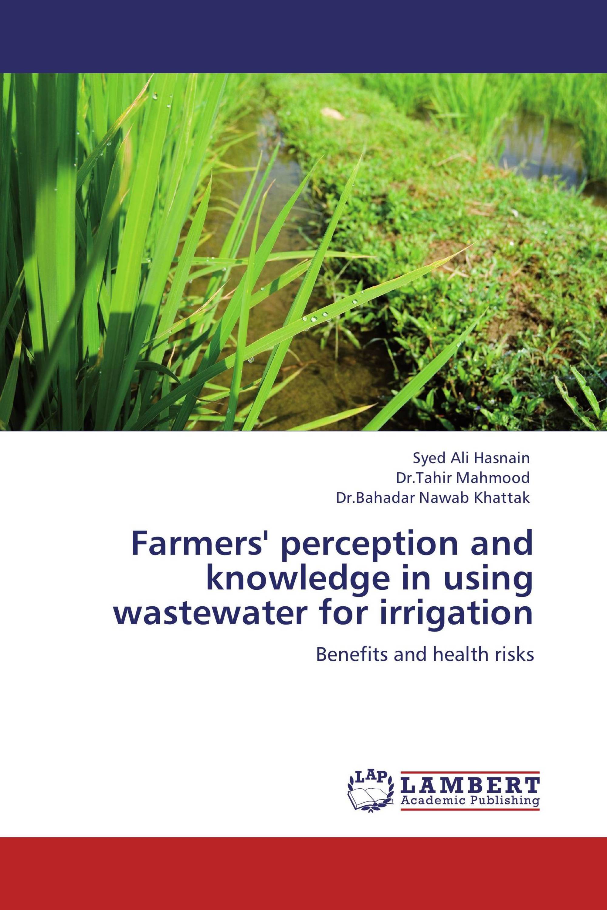 Farmers' perception and knowledge in using wastewater for irrigation