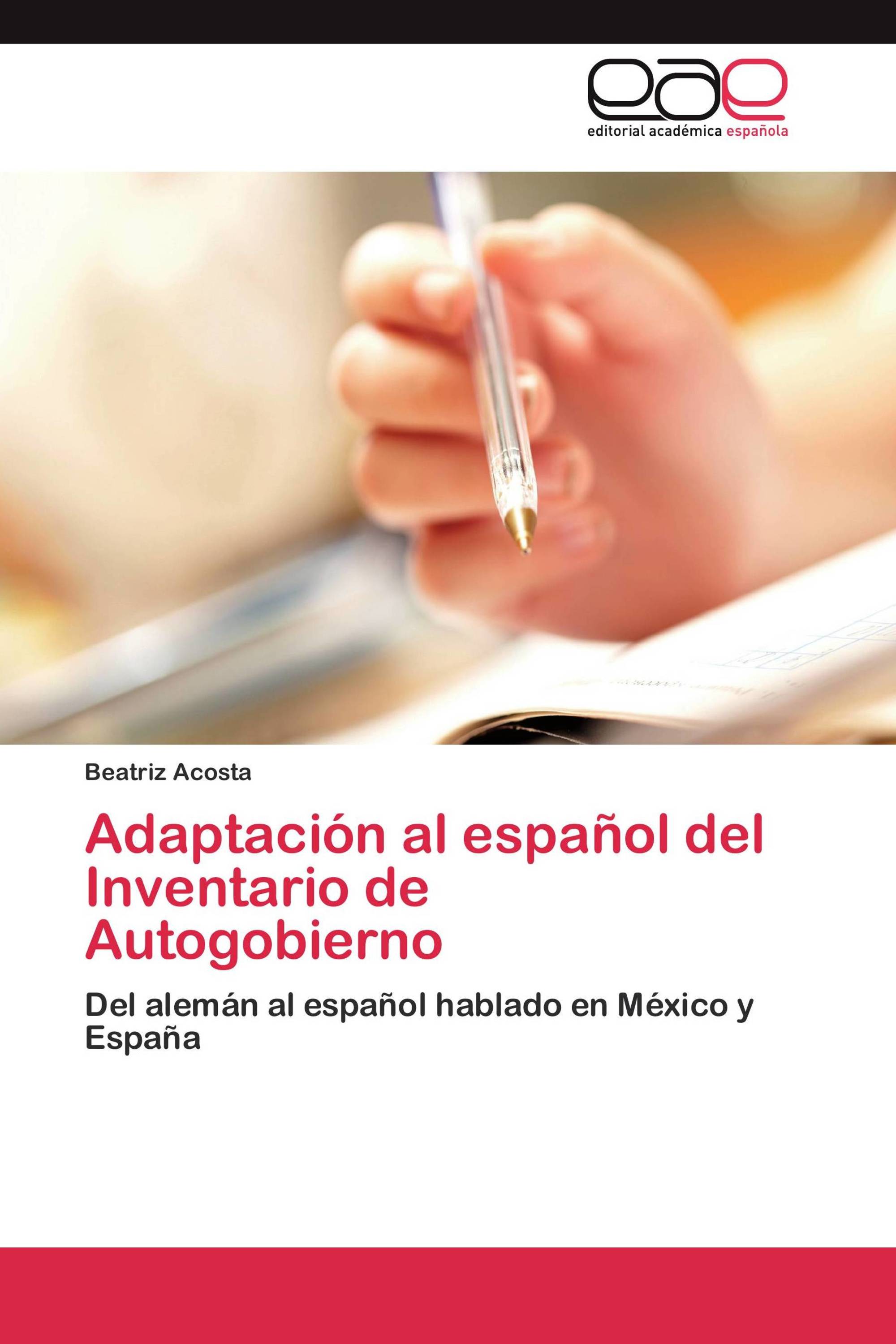 Adaptación al español del Inventario de Autogobierno