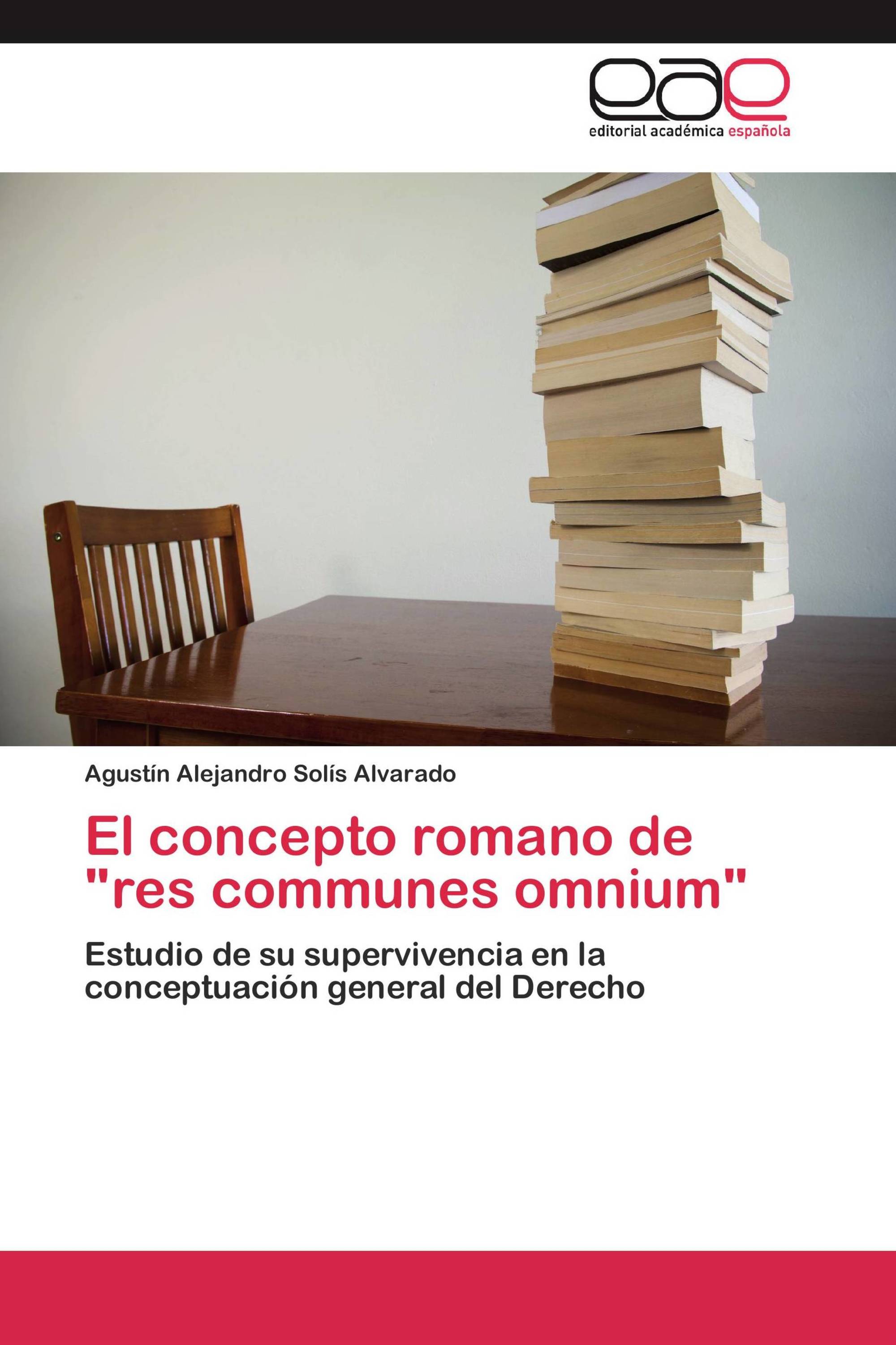 El concepto romano de "res communes omnium"